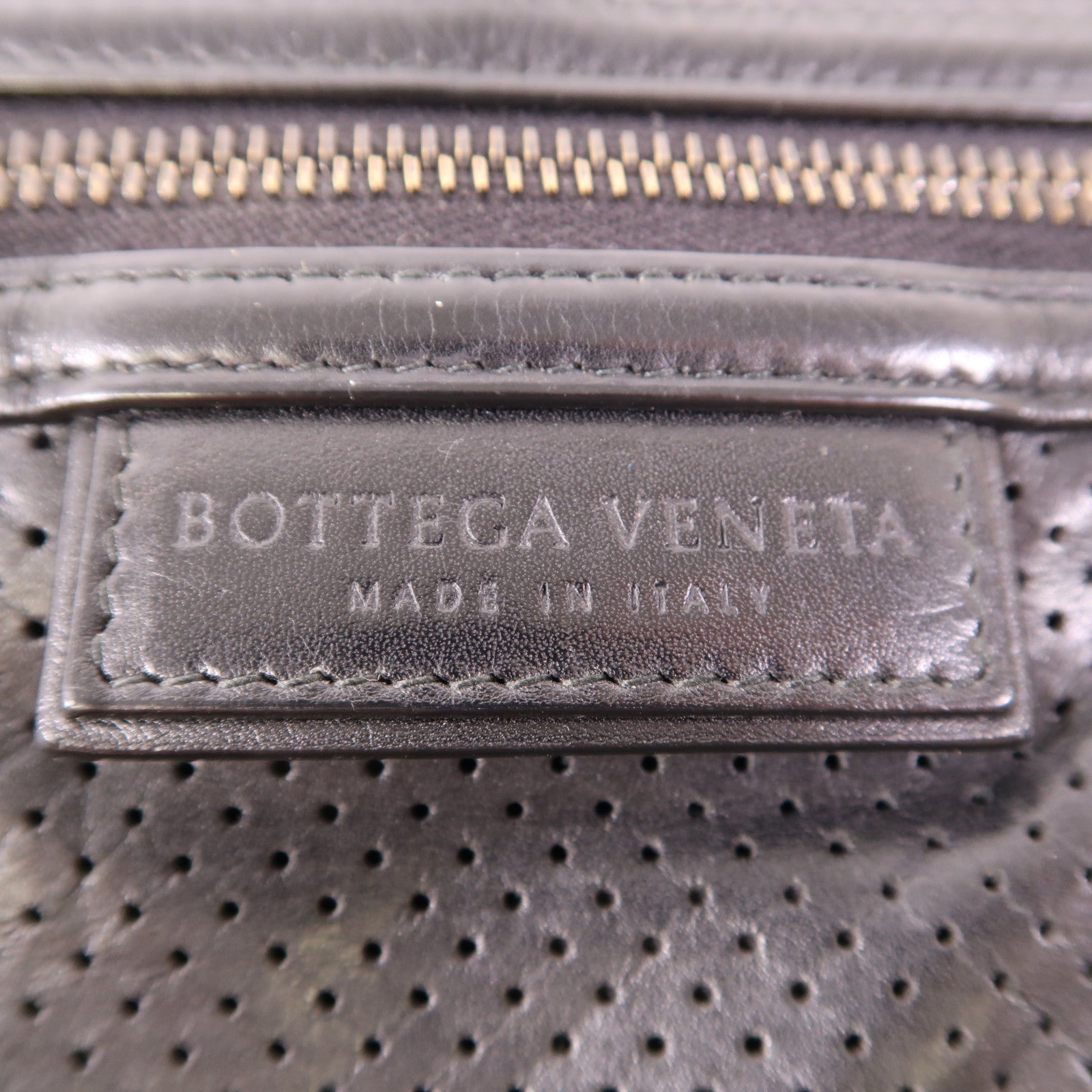 BOTTEGA VENETA 牛皮皮革Shoulder Bag肩背袋黑色
