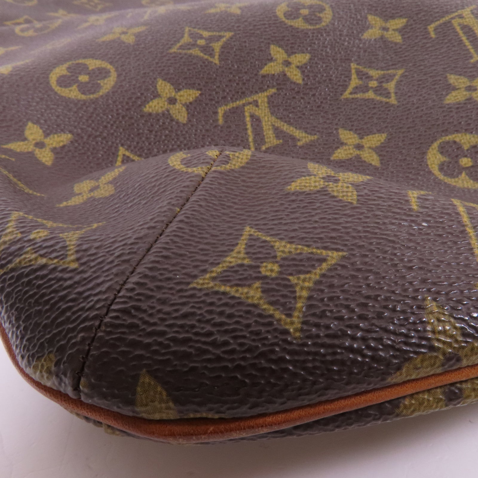 LOUIS VUITTON Monogram Musette Salsa金扣肩背袋棕色
