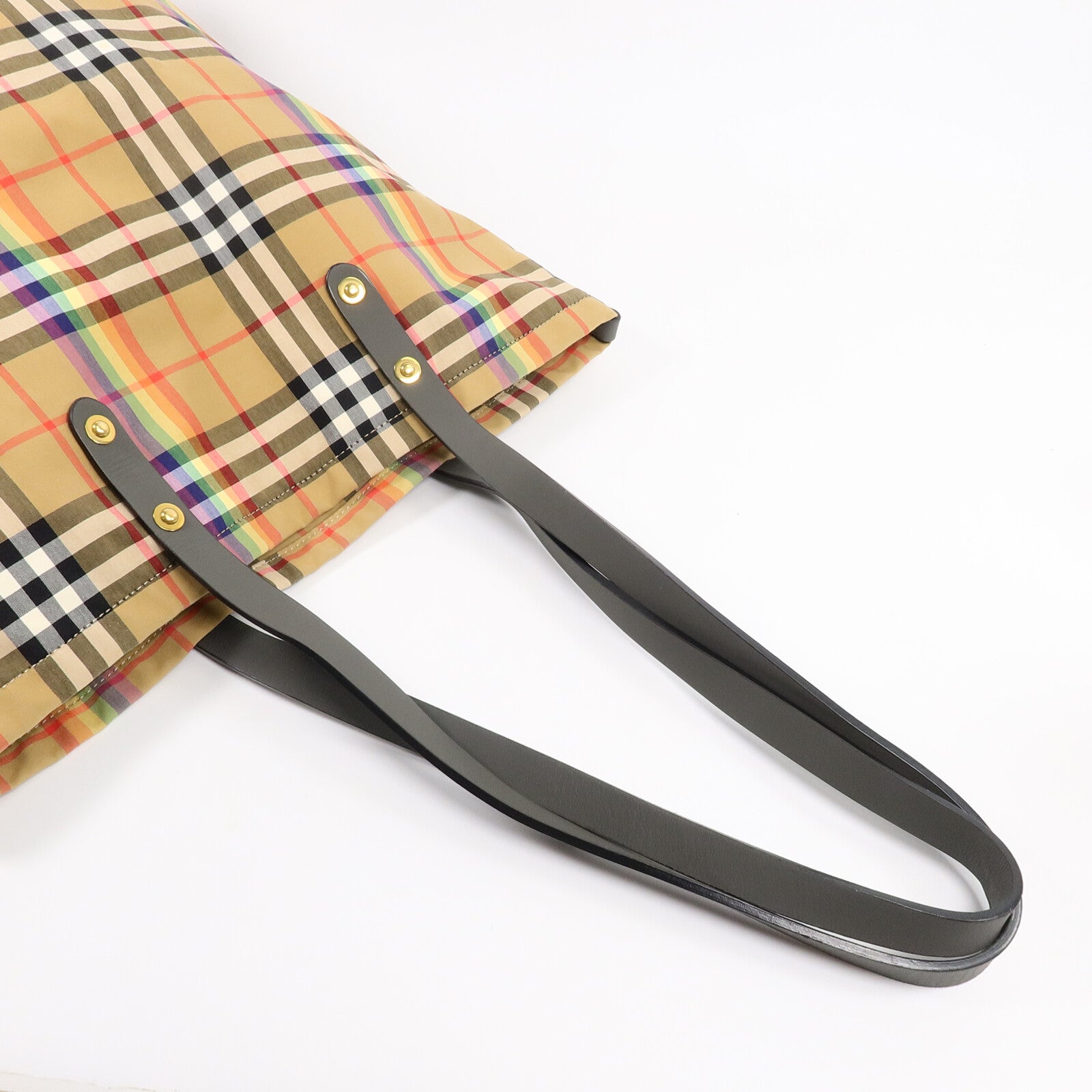 BURBERRY 尼龍Rainbow Shopper Tote肩背袋