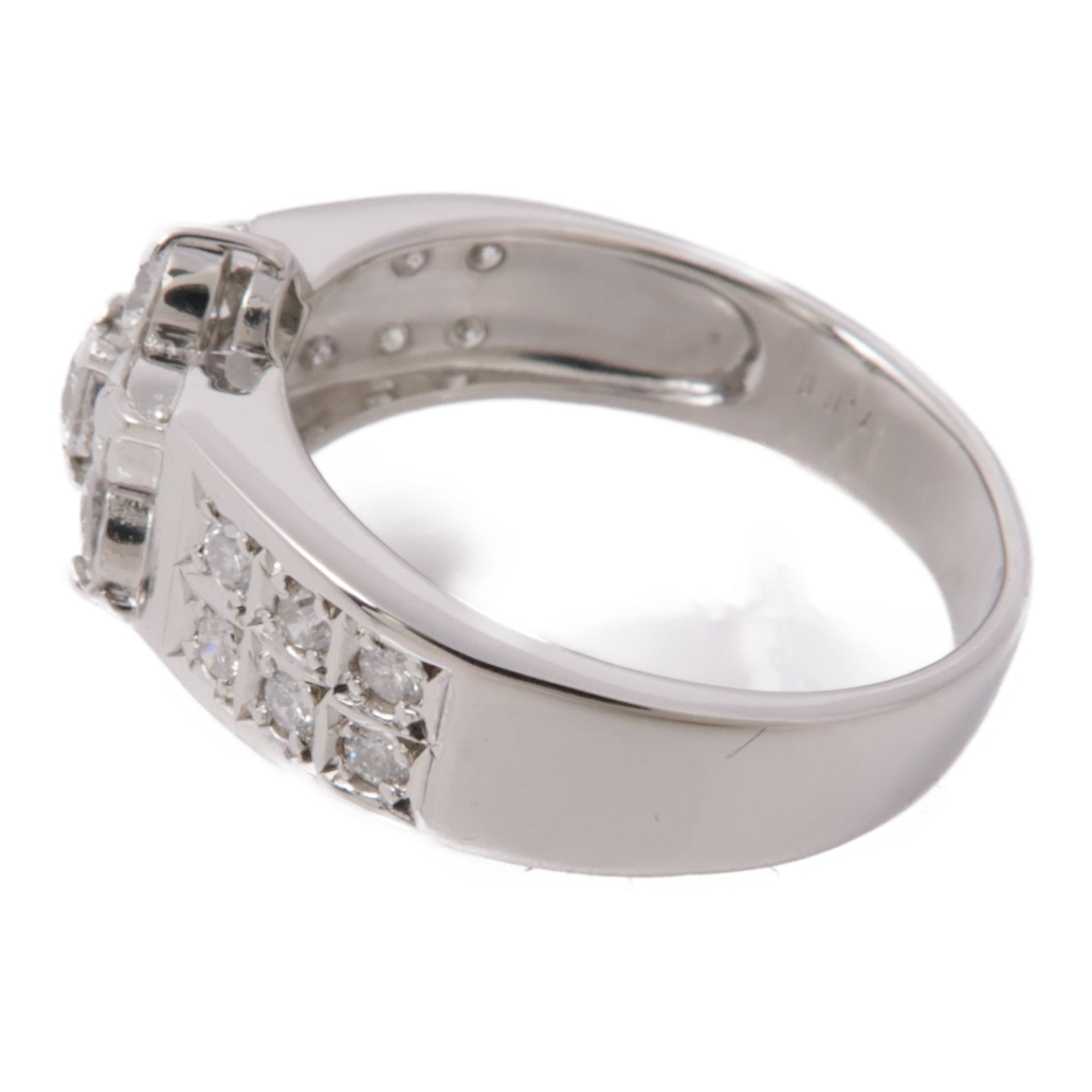 JEWELRY 【激減優惠】PT900鉑金Diamond Ring鑽石戒指US#6.25