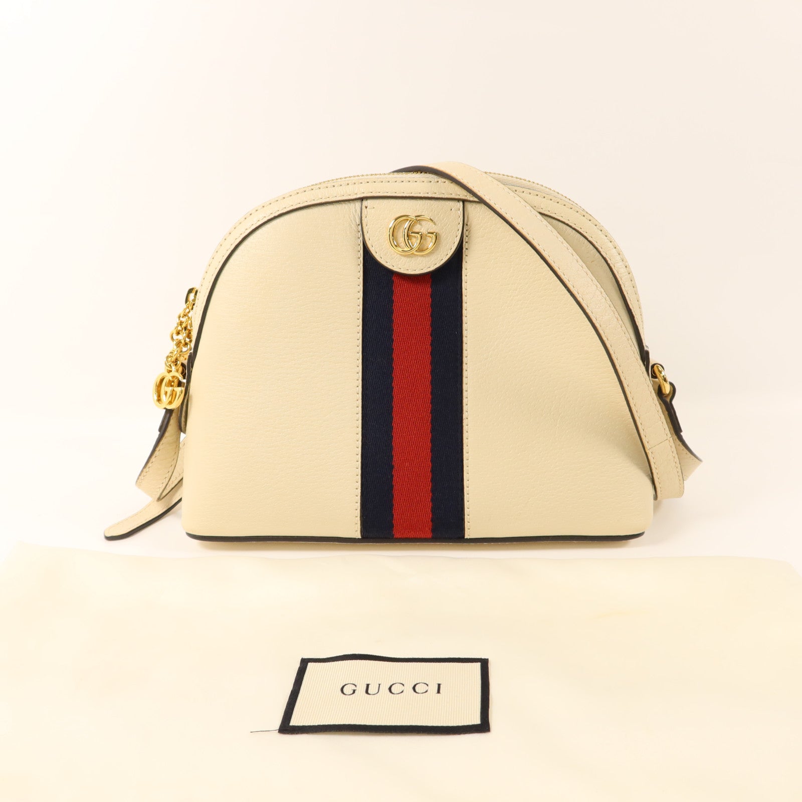 GUCCI 牛皮皮革GG Suptrme Ophidia金扣肩背袋