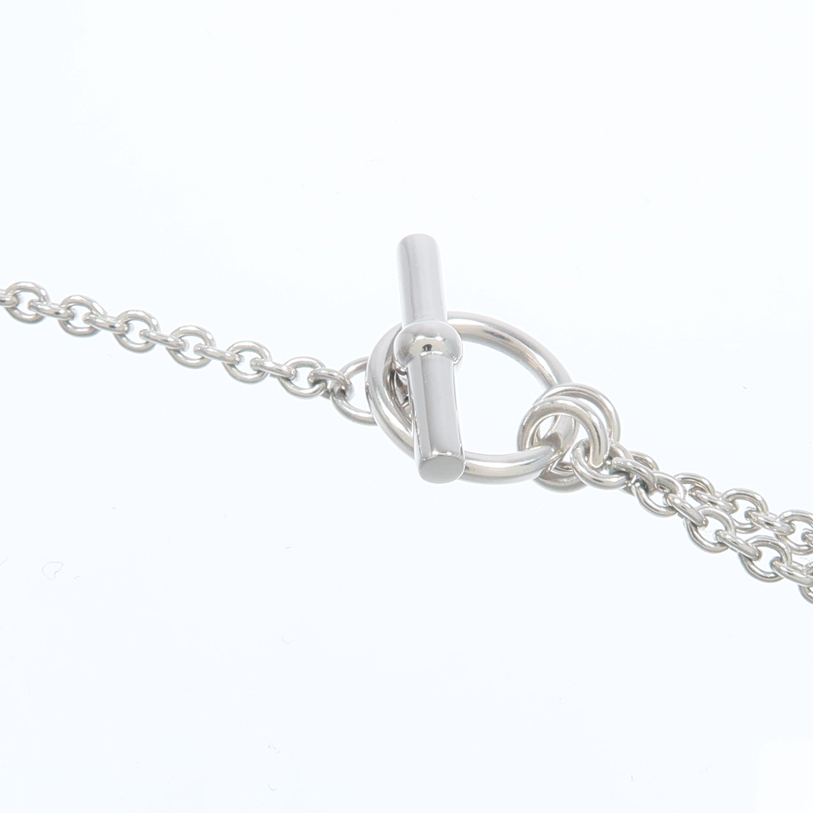 HERMES 金屬Mini Maillon Pendant項鍊