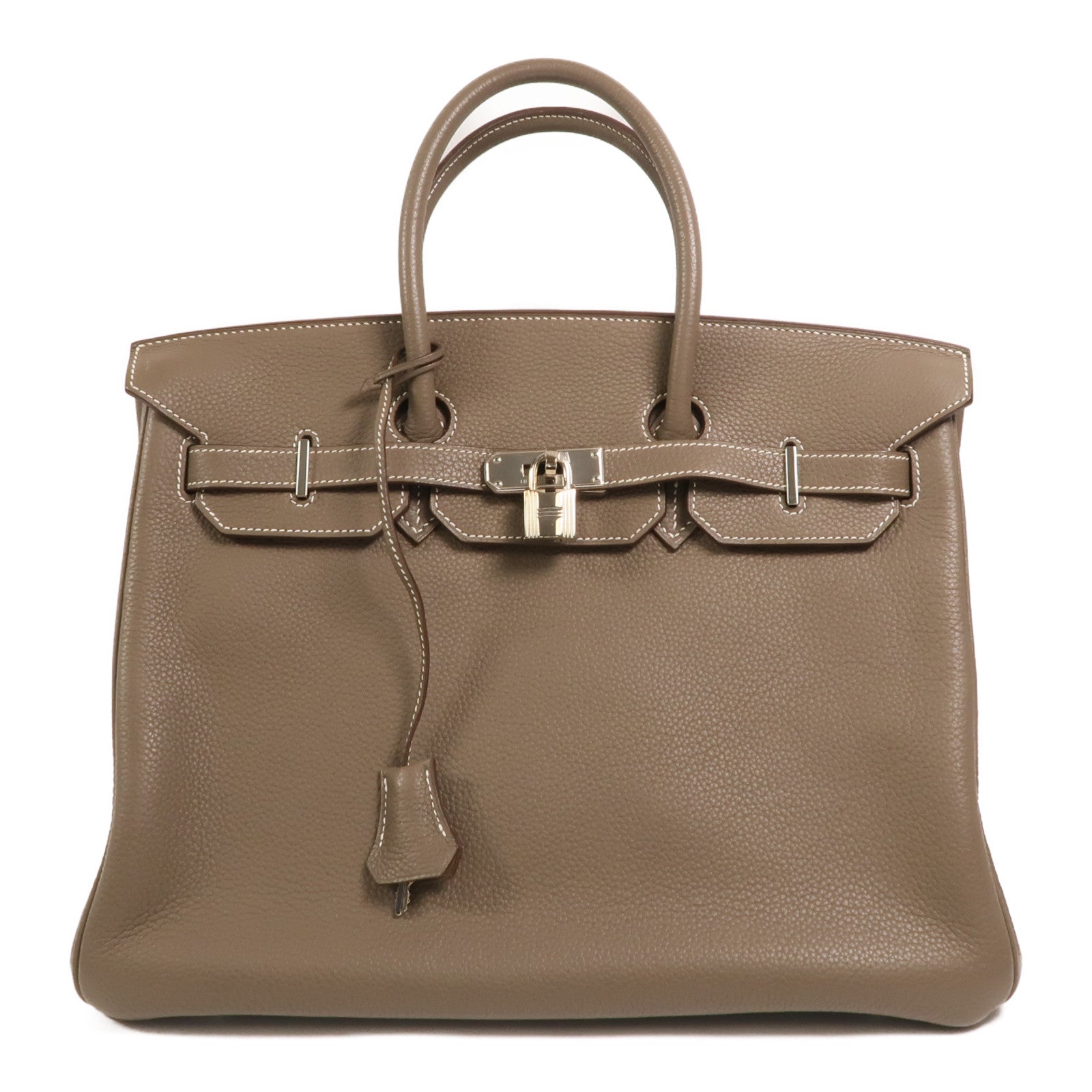 HERMES Togo皮革Birkin 35手挽袋Etoupe