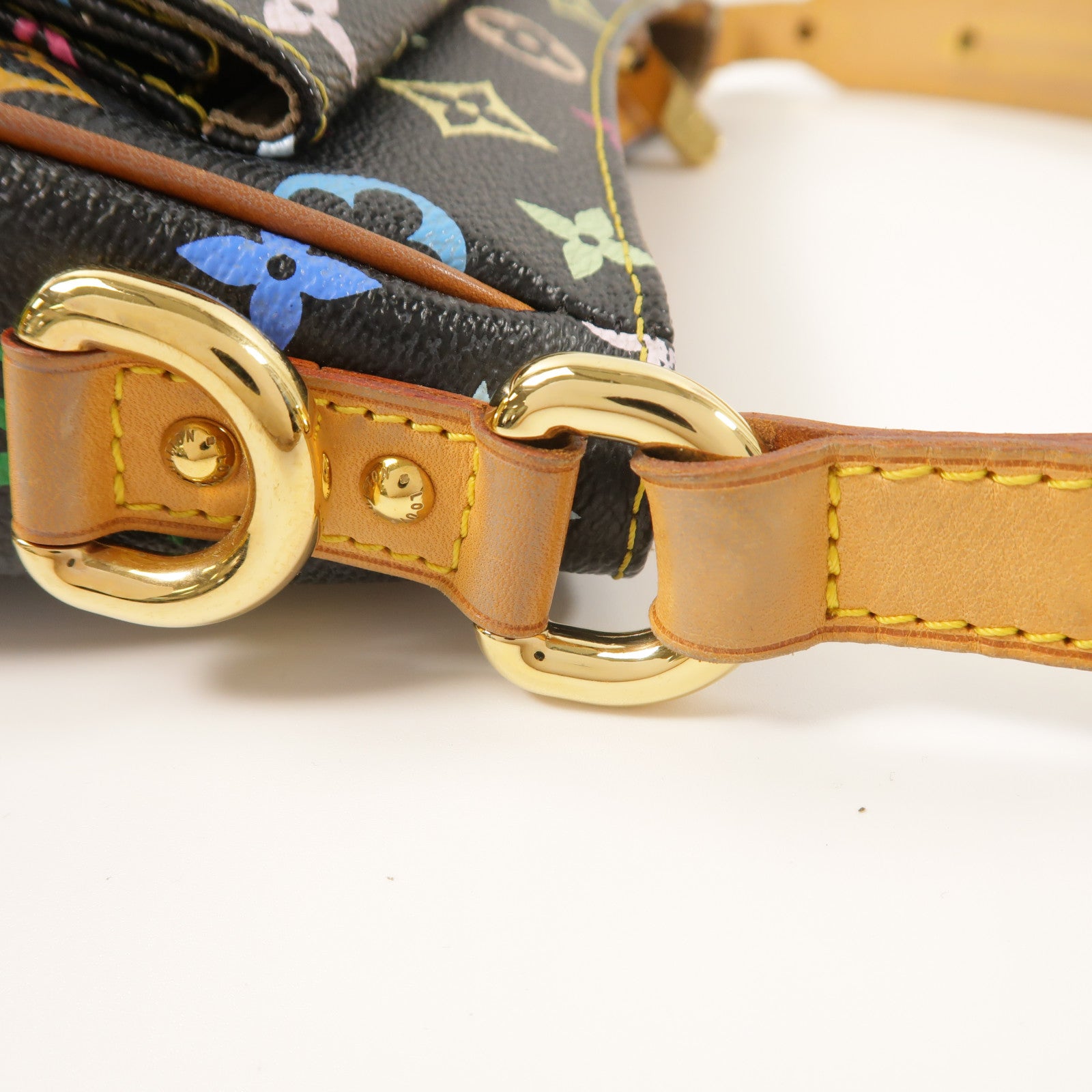 LOUIS VUITTON Monogram Multicolore Lodge PM金扣肩背袋