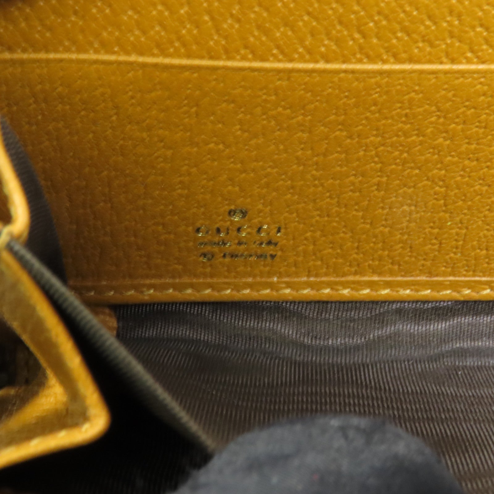 GUCCI 塗層帆布GG Supreme長錢包