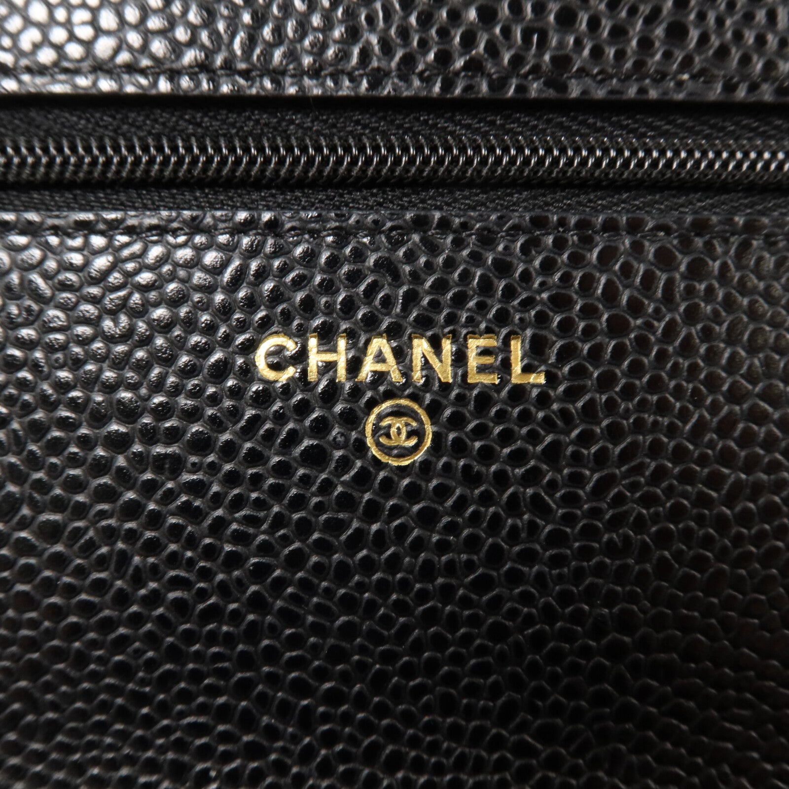 CHANEL 牛皮皮革WOC Wallet On Chain鏈帶肩背袋