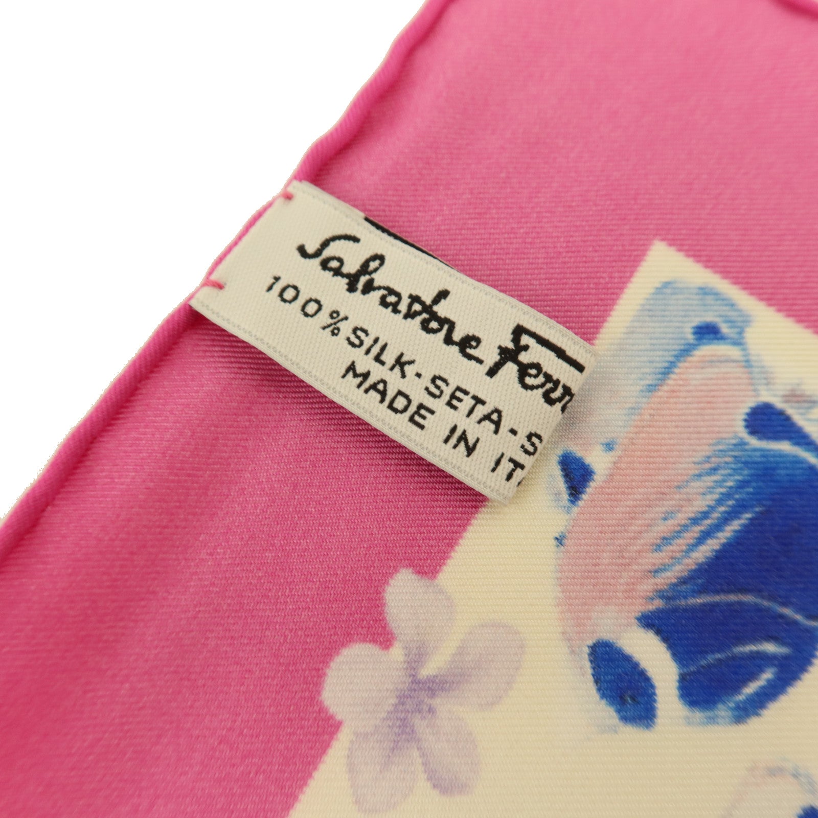 Salvatore Ferragamo 絲質Scarf 87x87cm絲巾