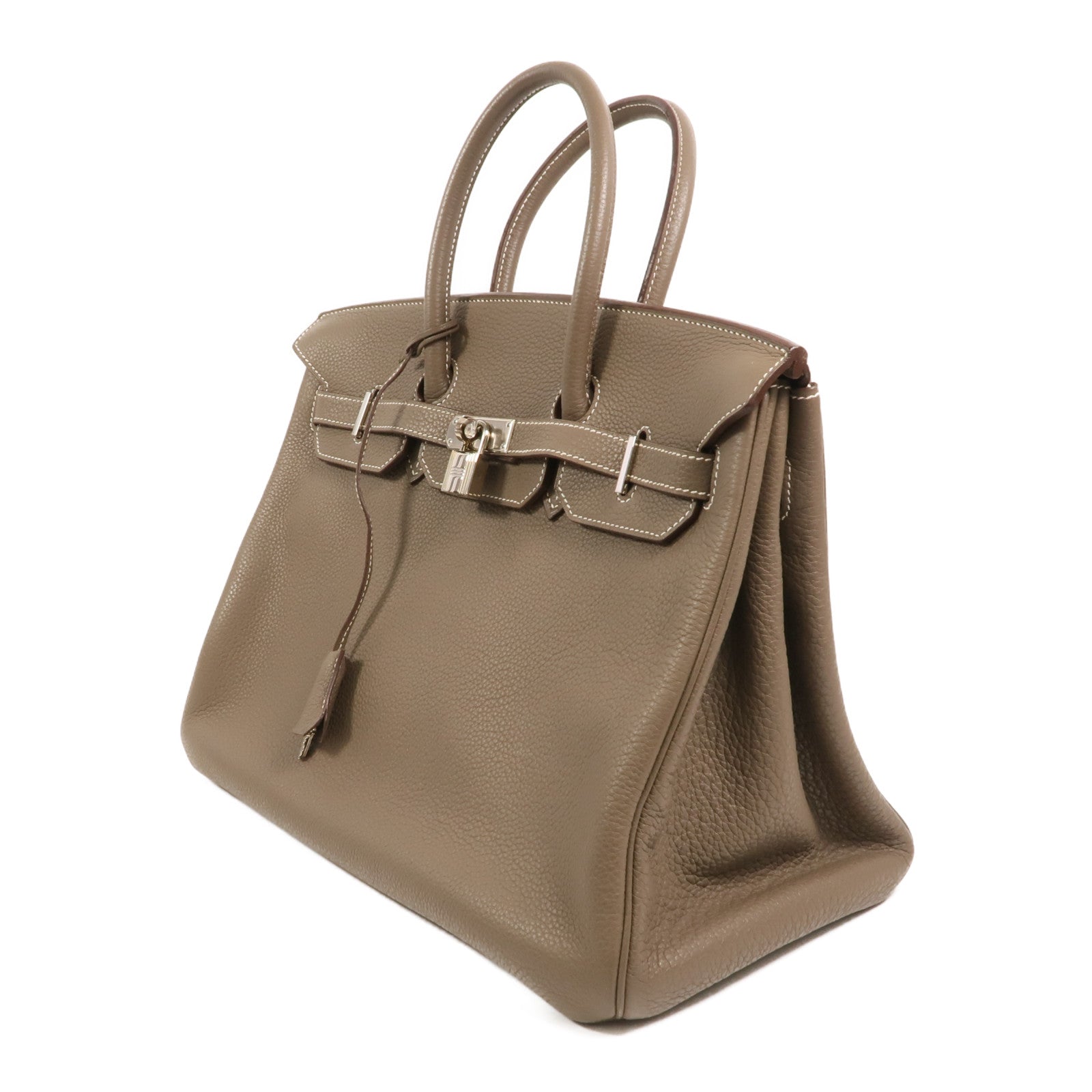 HERMES Togo皮革Birkin 35手挽袋Etoupe