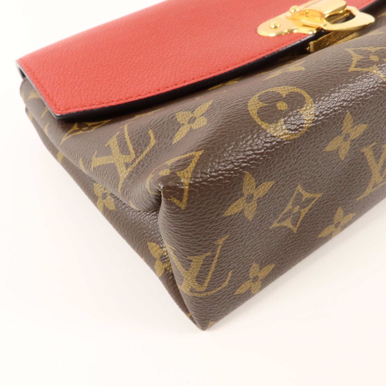 LOUIS VUITTON Monogram Saint Placide金扣肩背袋