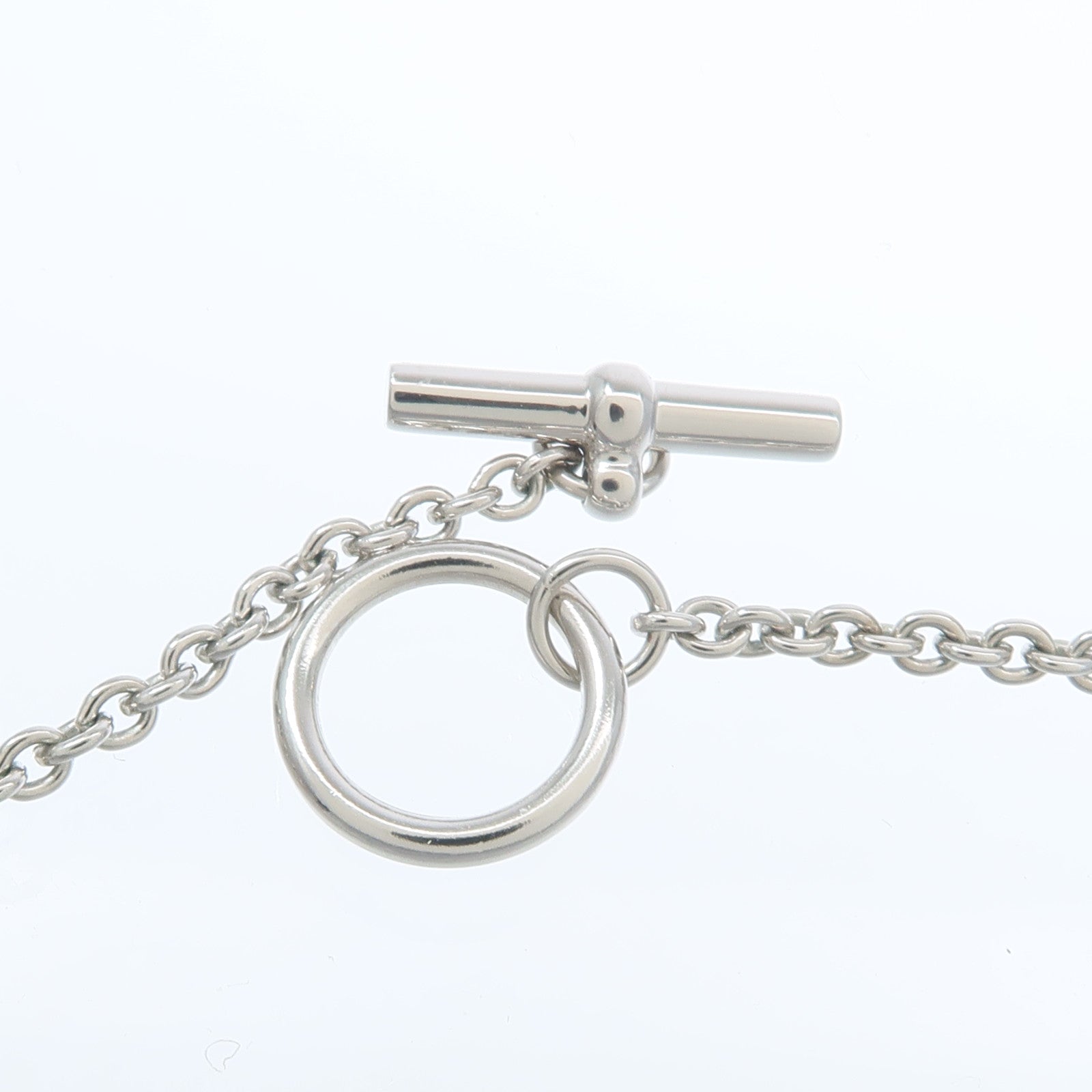 HERMES 金屬Mini Maillon Pendant項鍊