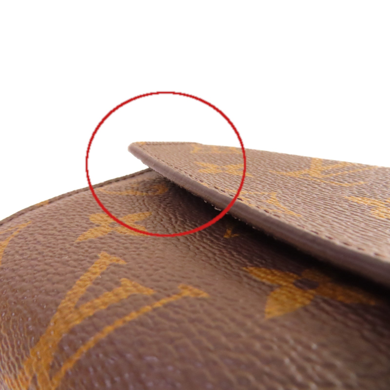 LOUIS VUITTON Monogram Sarah Long Wallet金扣長錢包啡色