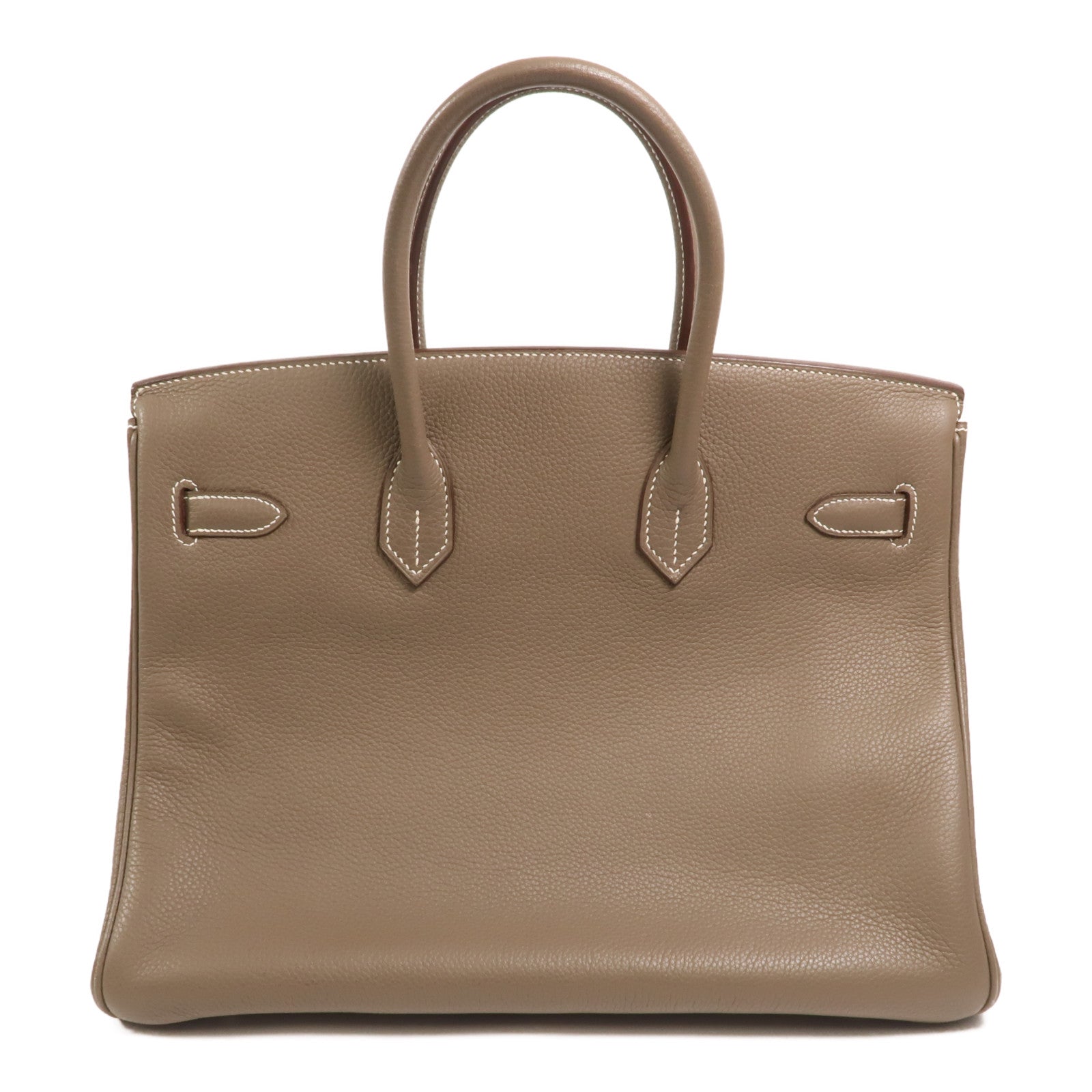 HERMES Togo皮革Birkin 35手挽袋Etoupe