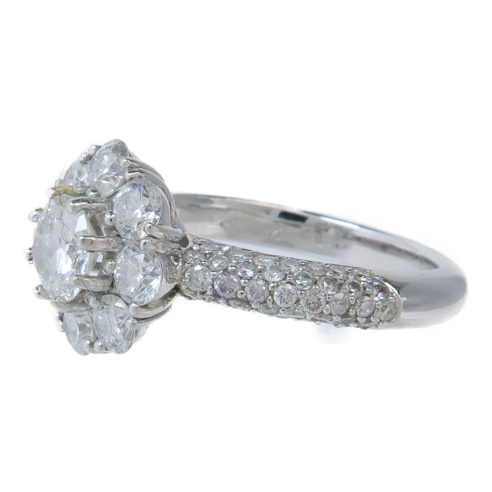 JEWELRY 【激減優惠】18K白金Diamond Ring鑽石戒指US#6.25
