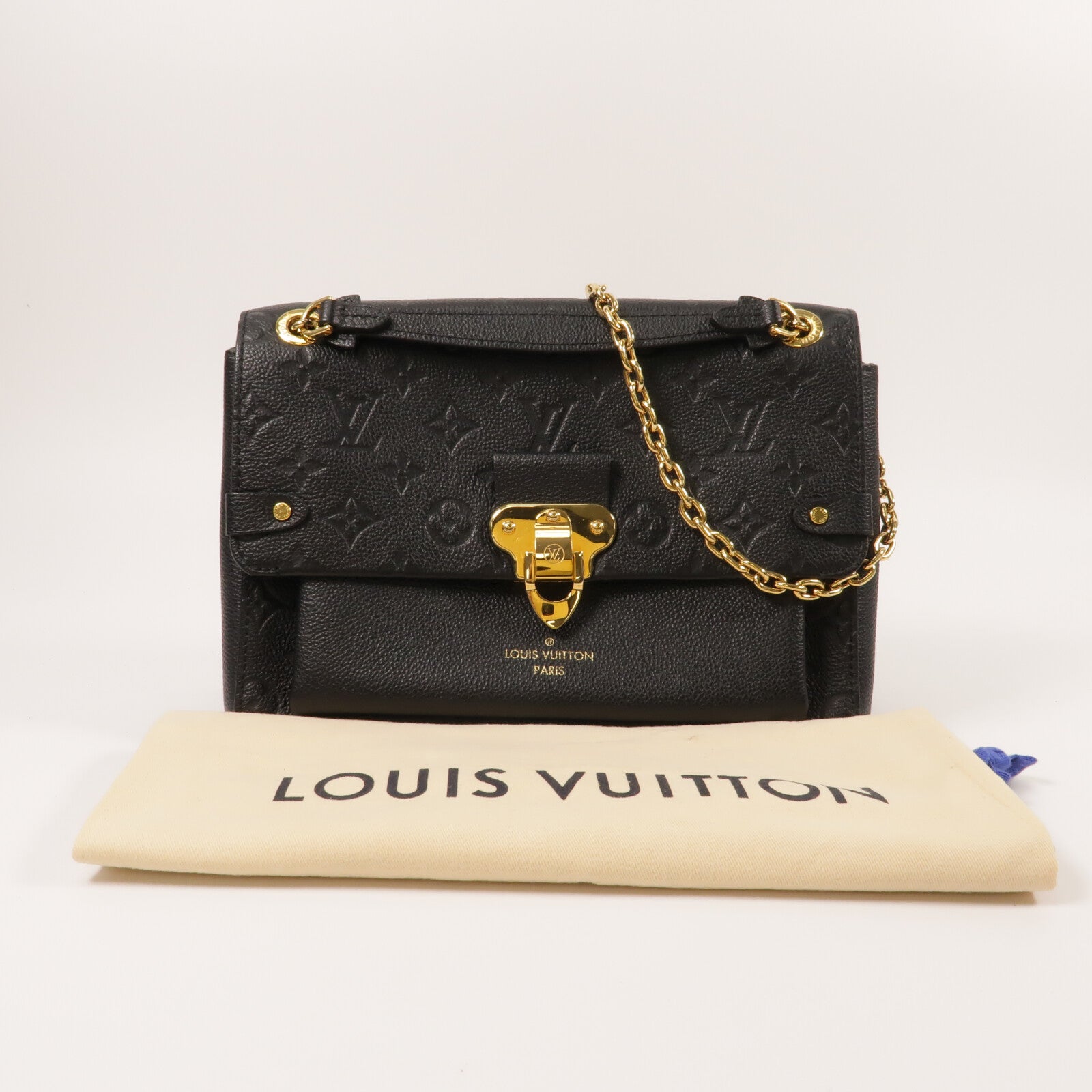 LOUIS VUITTON Monogram Empreinte Vavin PM肩背袋