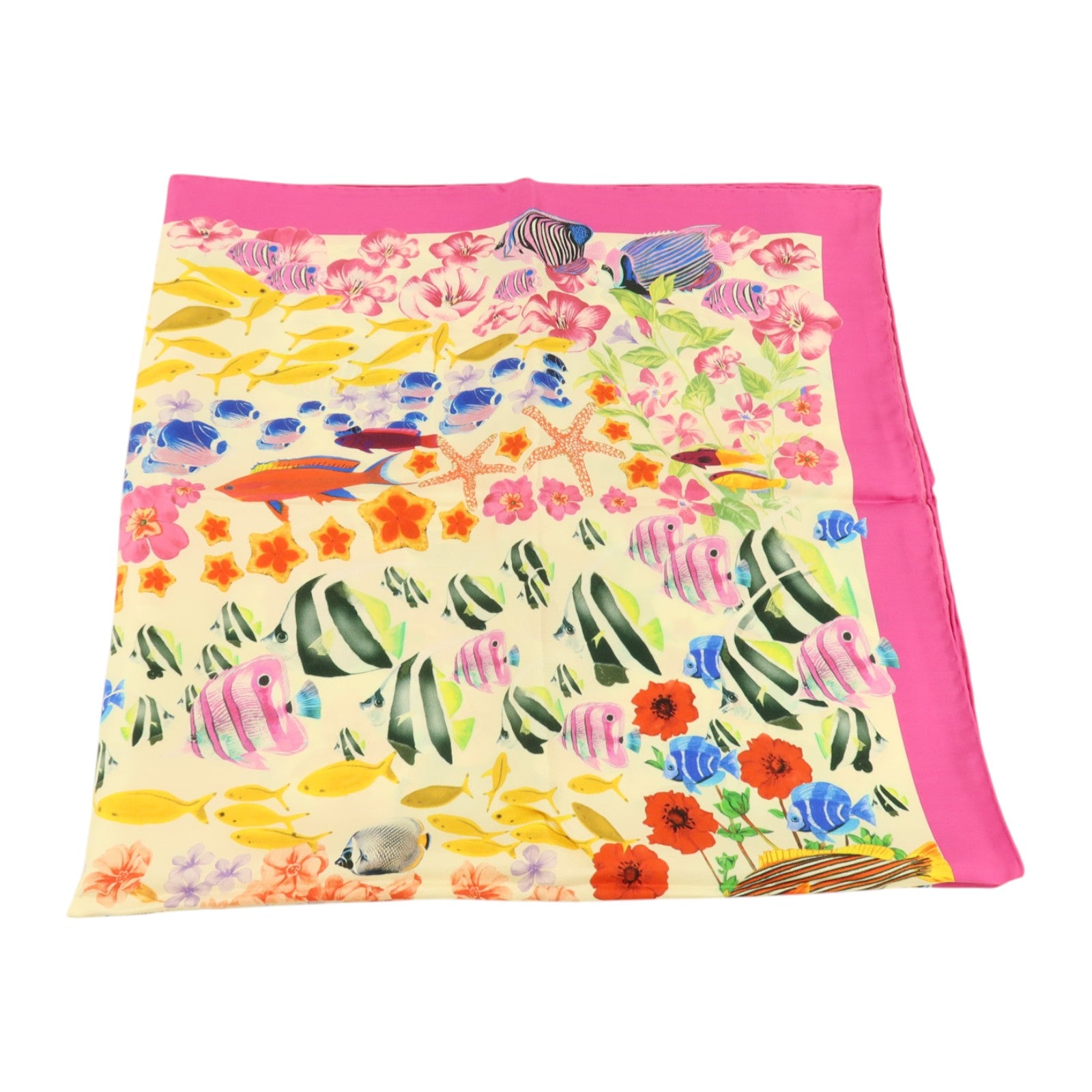 Salvatore Ferragamo 絲質Scarf 87x87cm絲巾