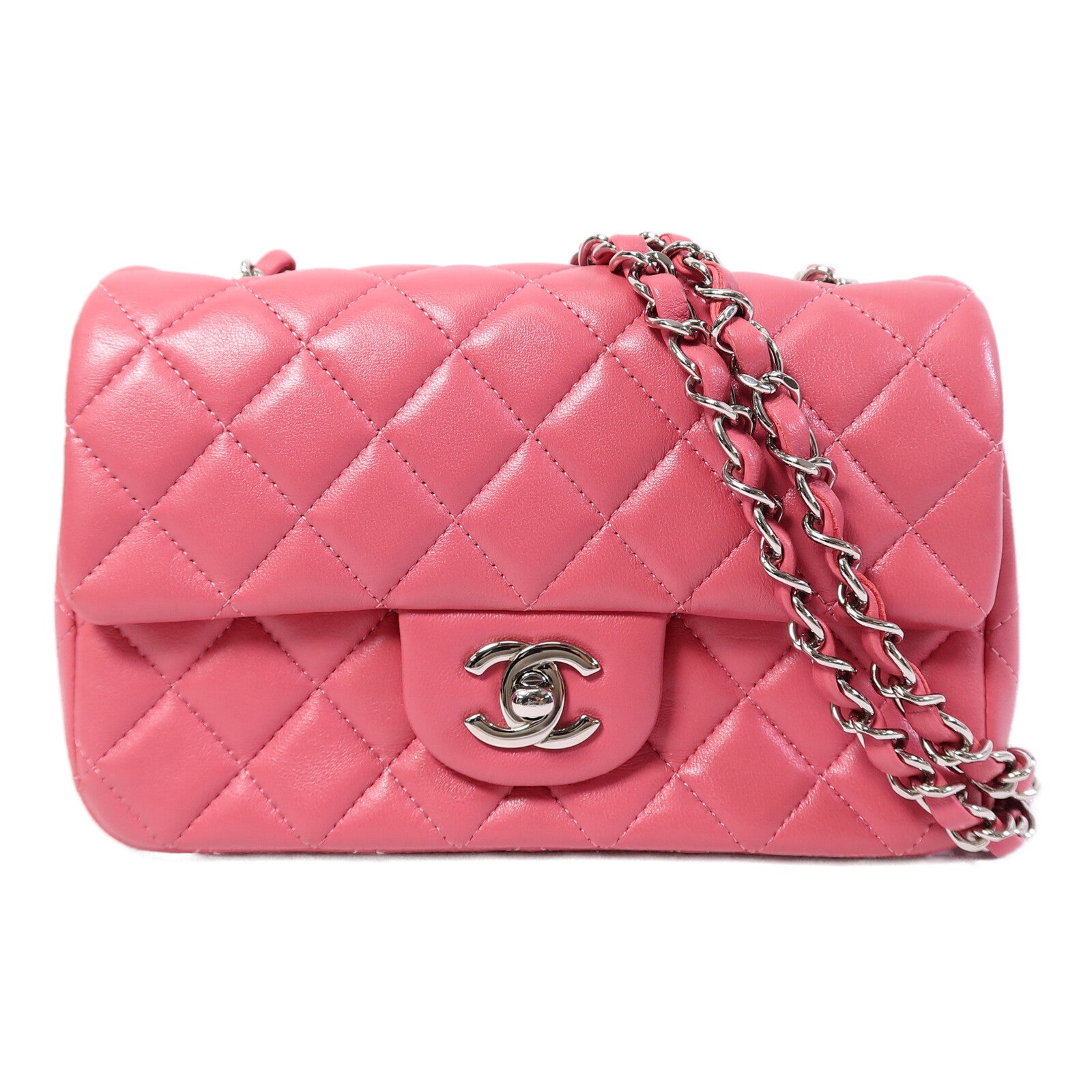 CHANEL 羊皮皮革Classic 20鏈帶肩背袋