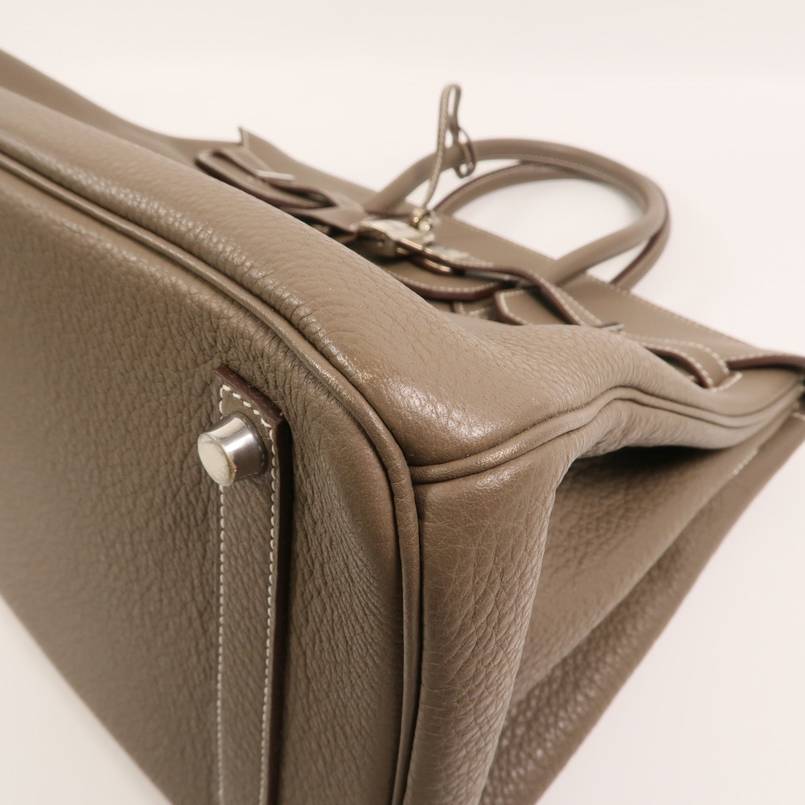 HERMES Togo皮革Birkin 35手挽袋Etoupe