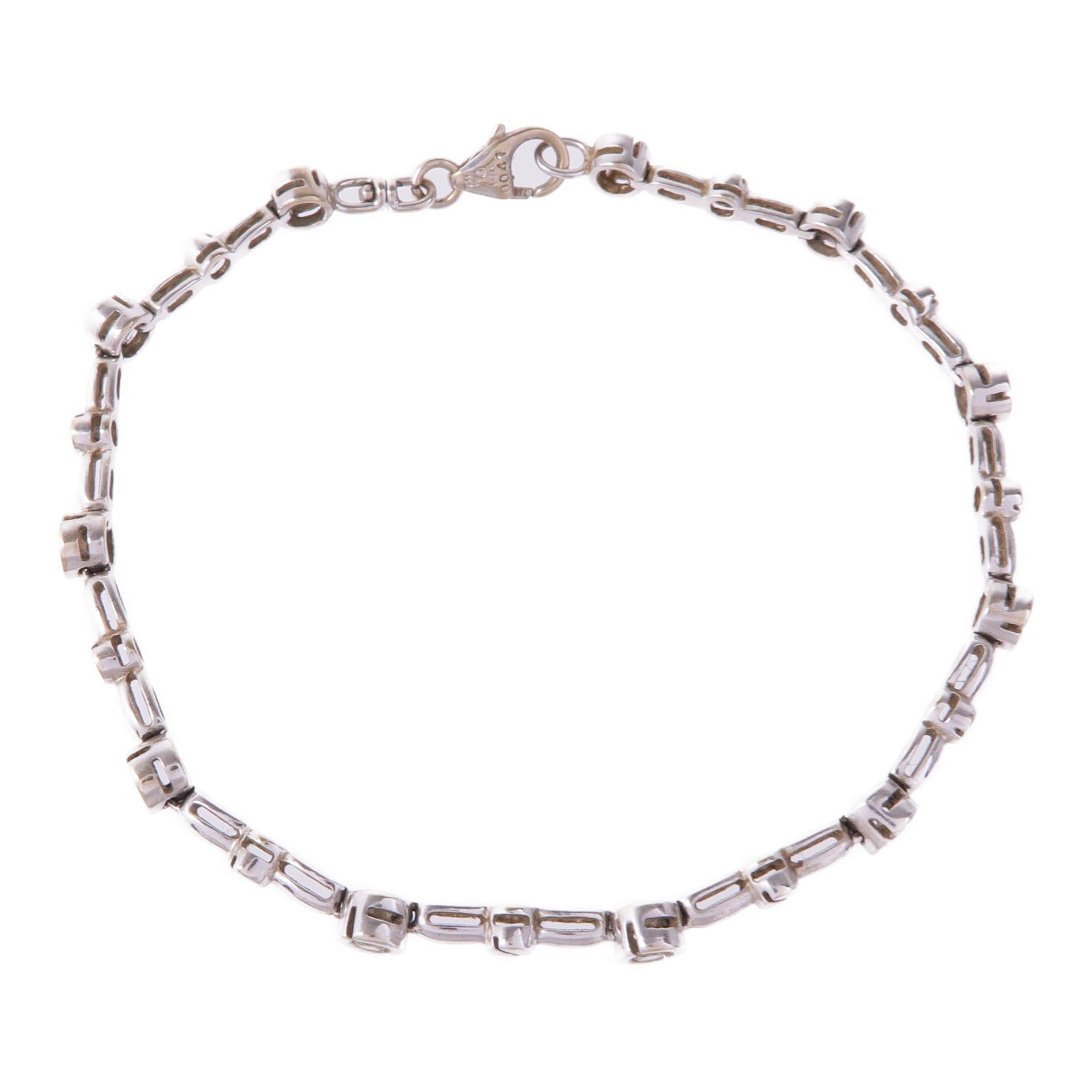 JEWELRY 18K白金Diamond Bracelet鑽石手鏈