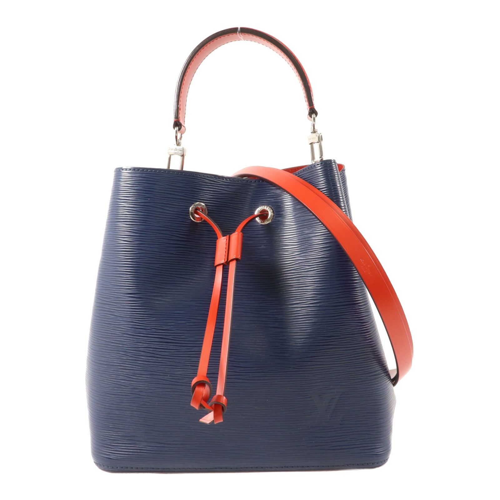 LOUIS VUITTON Epi NeoNoe MM銀扣手挽肩背兩用袋