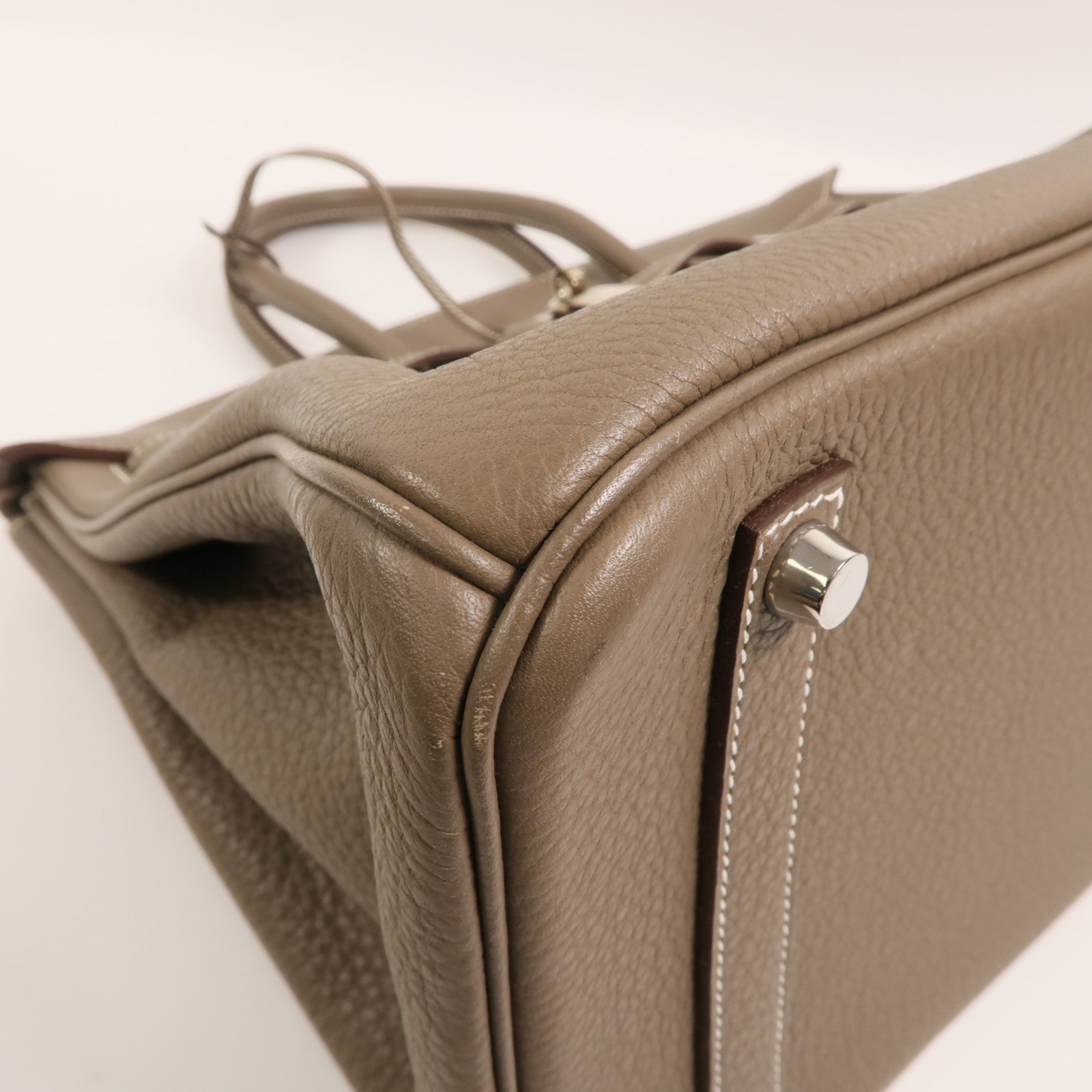 HERMES Togo皮革Birkin 35手挽袋Etoupe