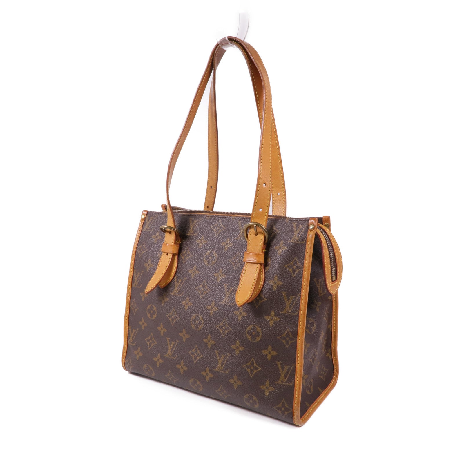 LOUIS VUITTON Monogram Popincourt Haut金扣肩背袋