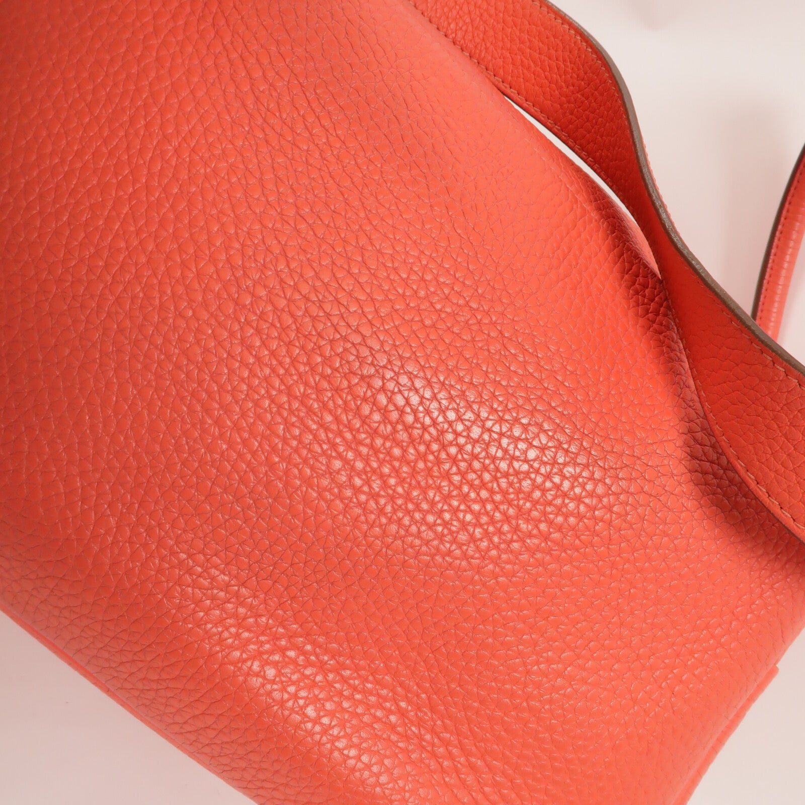 HERMES Clemence皮革Lindy26手挽肩背兩用袋Rose Jaipur