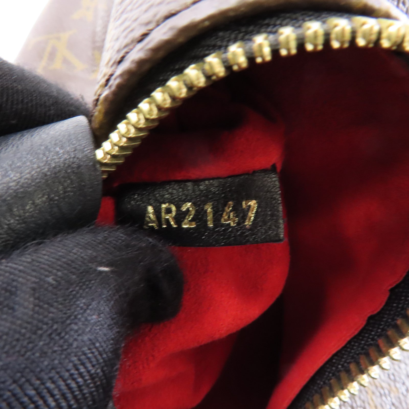 LOUIS VUITTON 【激減優惠】Monogram Tuileries Hobo金扣肩背袋啡色