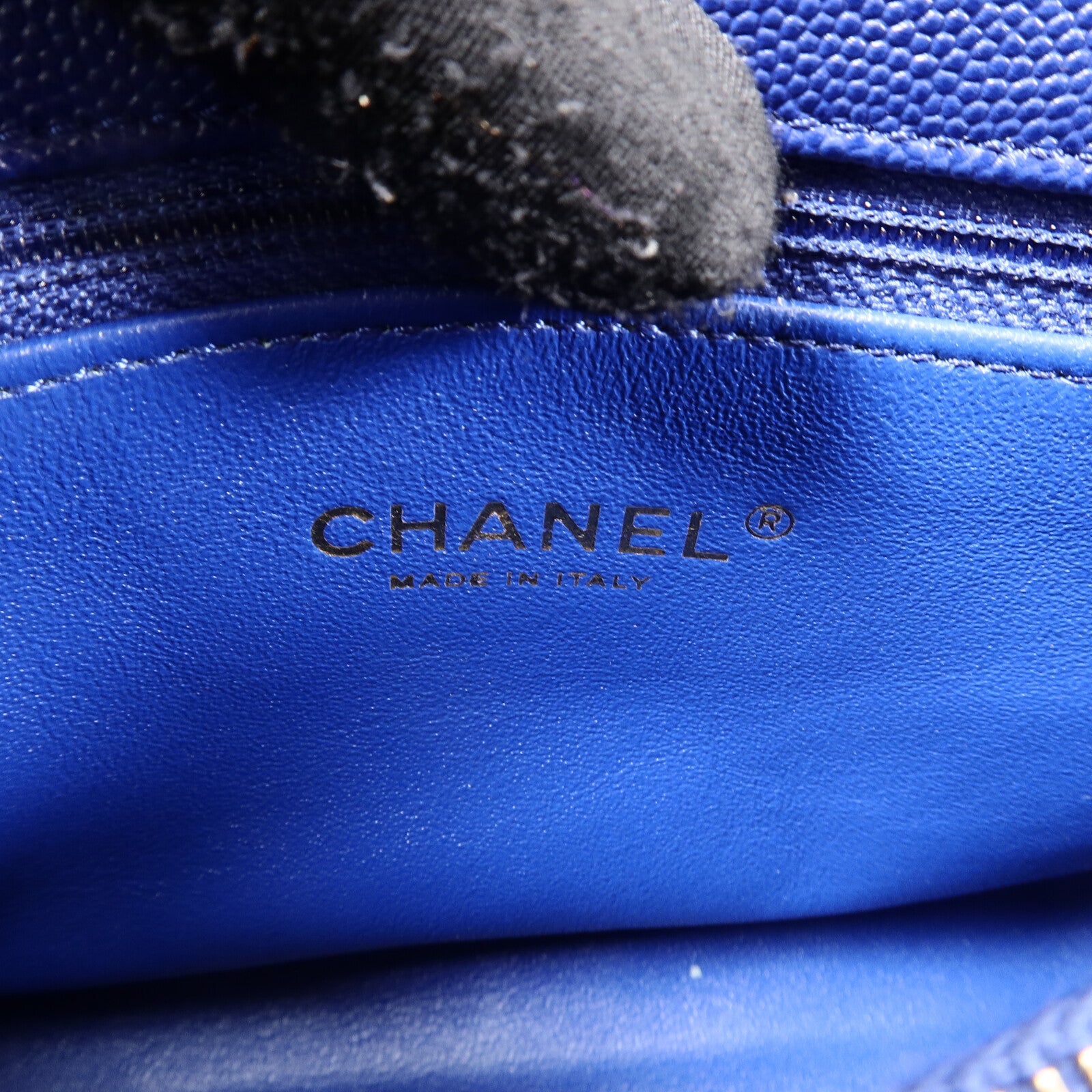 CHANEL 蜥蝪/牛皮皮革Coco Handle Medium鏈帶手挽肩背兩用袋