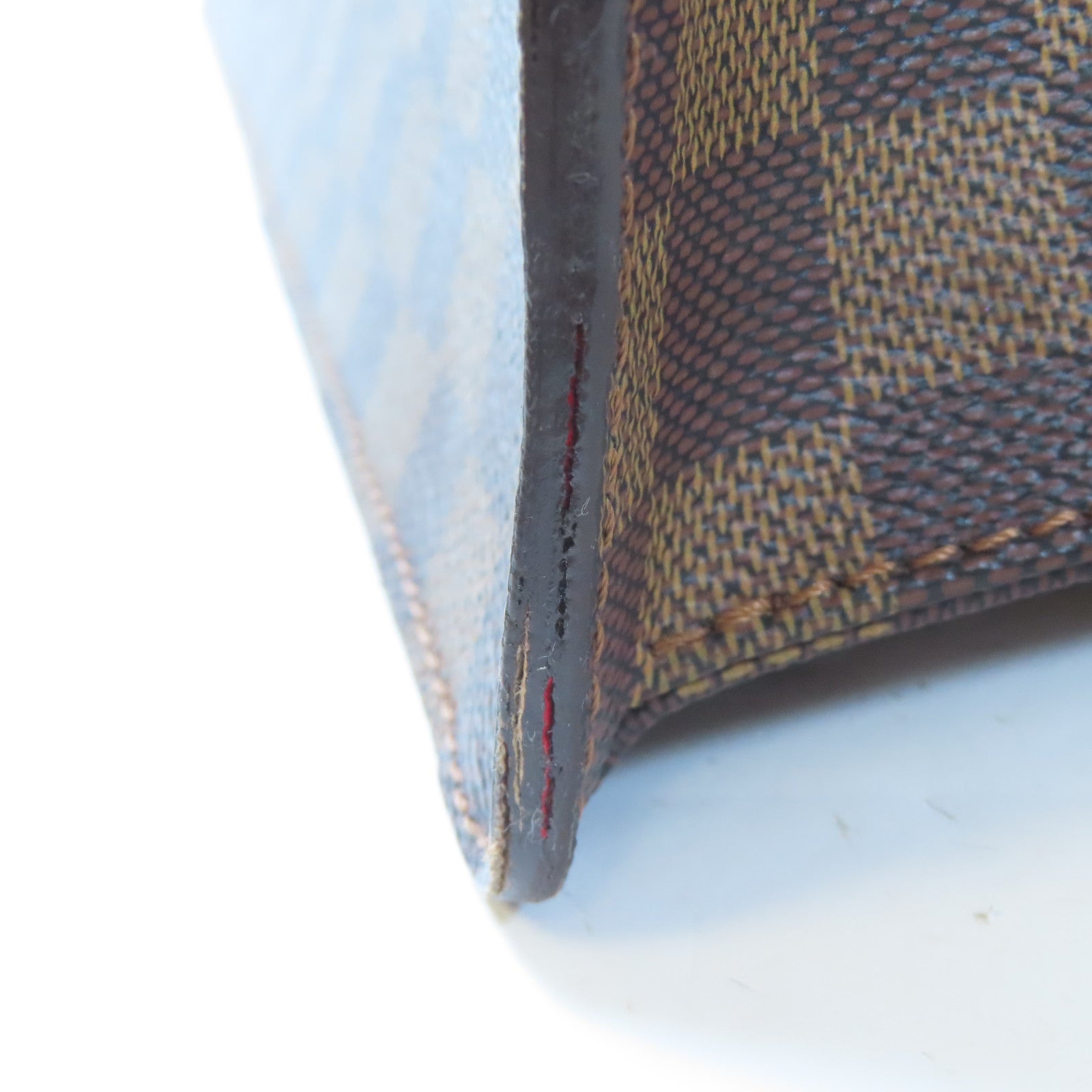 LOUIS VUITTON 【激減優惠】Damier Riviera金扣手挽袋啡色