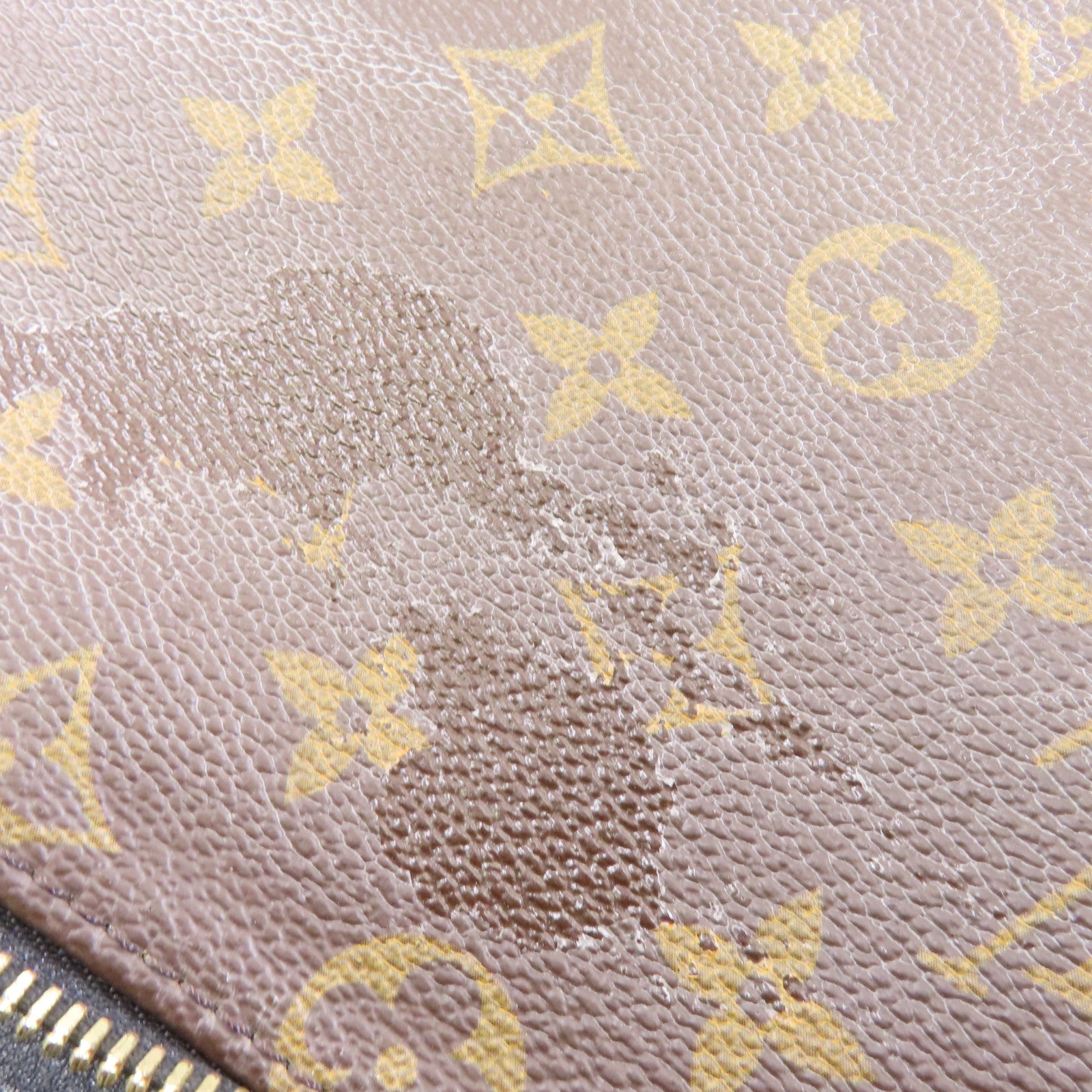LOUIS VUITTON 【激減優惠】Monogram Tuileries Hobo金扣肩背袋啡色