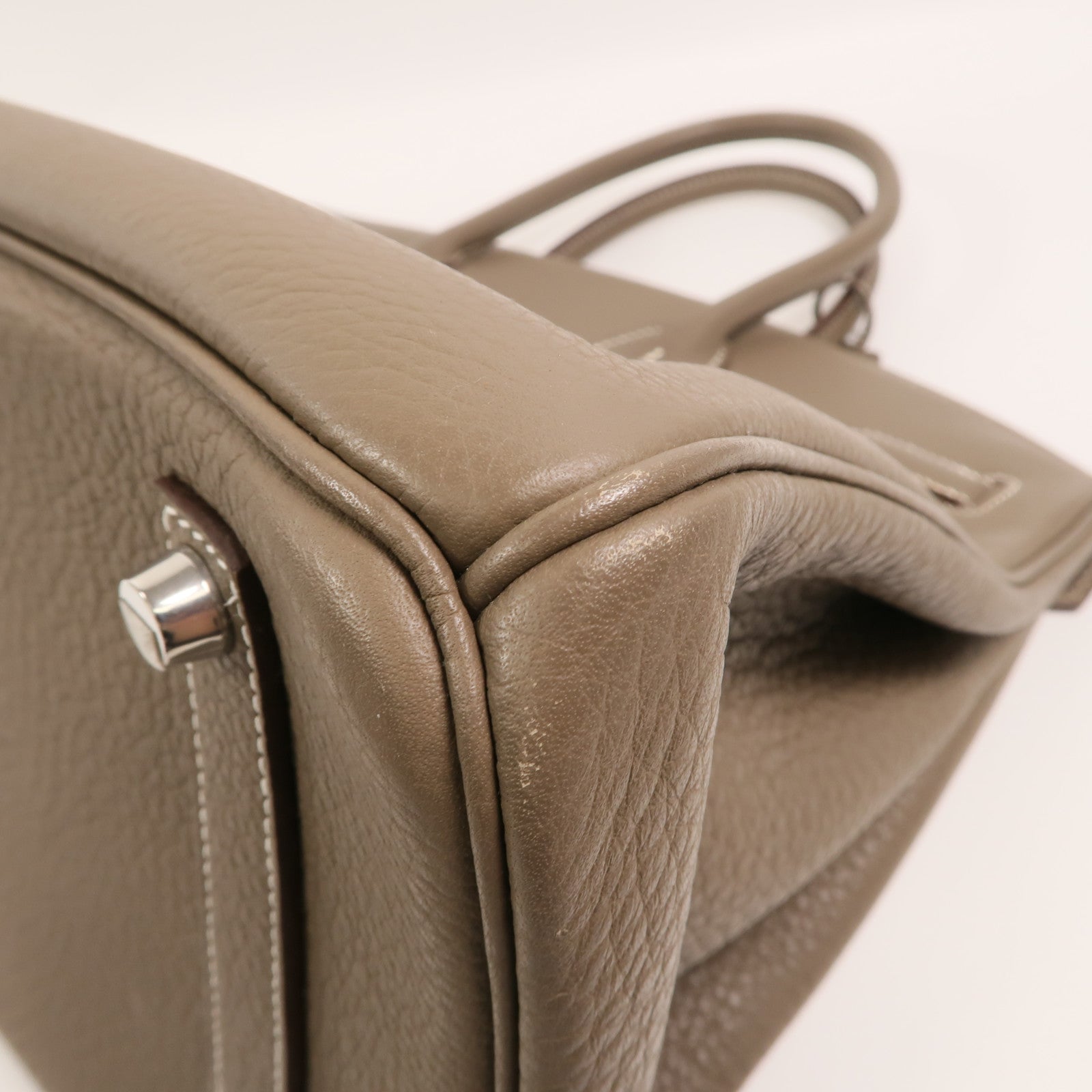 HERMES Togo皮革Birkin 35手挽袋Etoupe