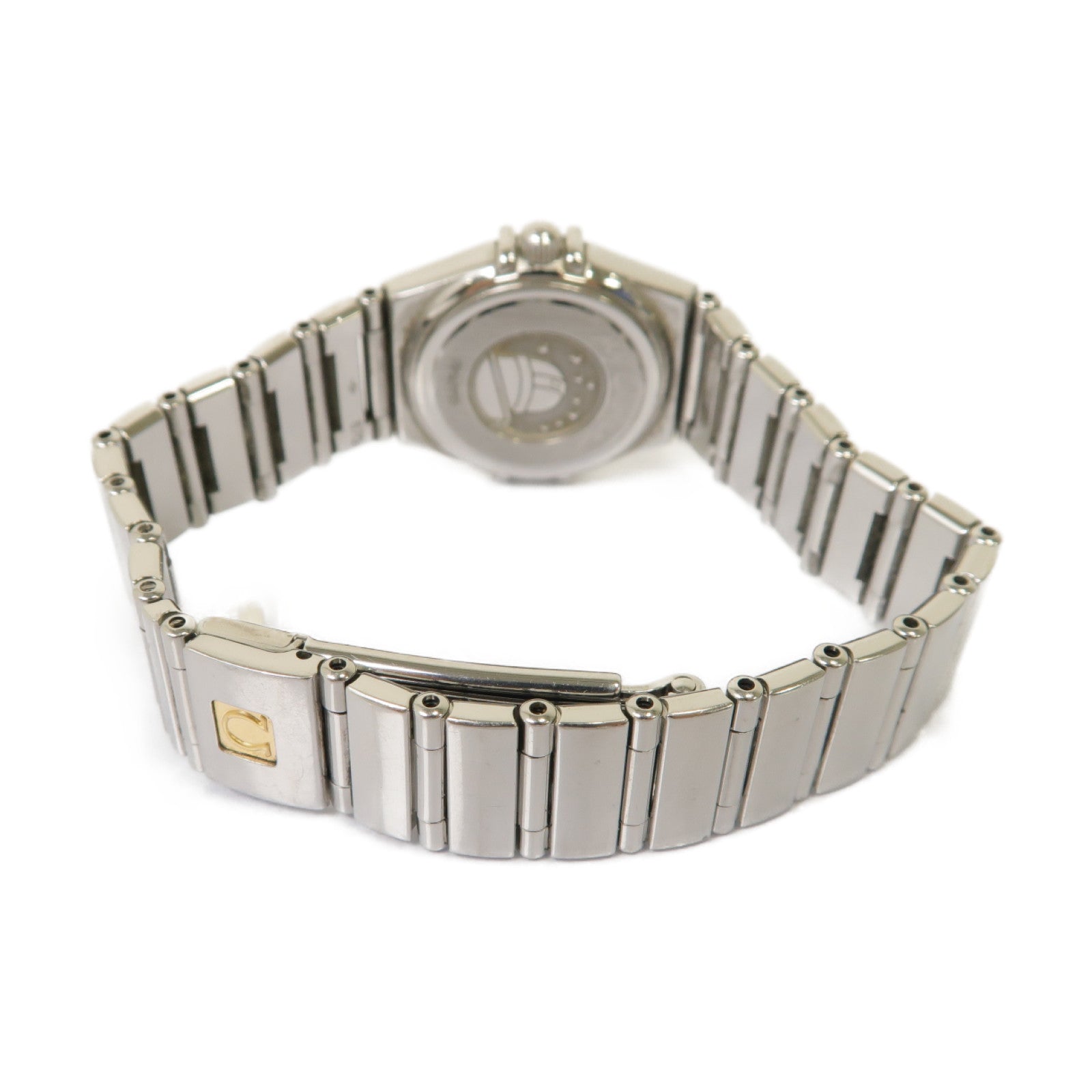 OMEGA Constellation Mini不鏽鋼手錶石英機芯白色