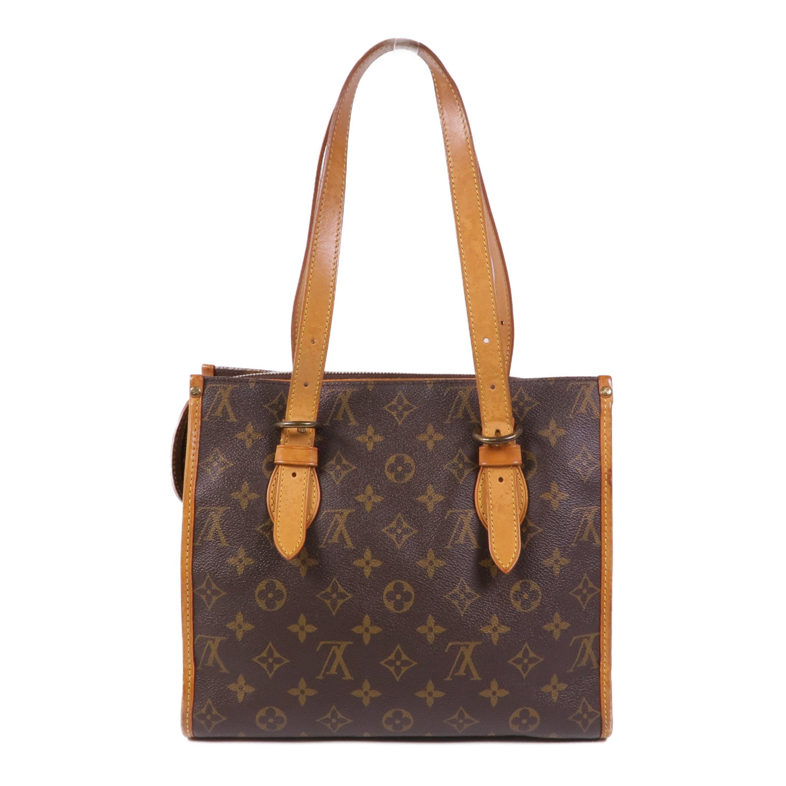 LOUIS VUITTON Monogram Popincourt Haut金扣肩背袋