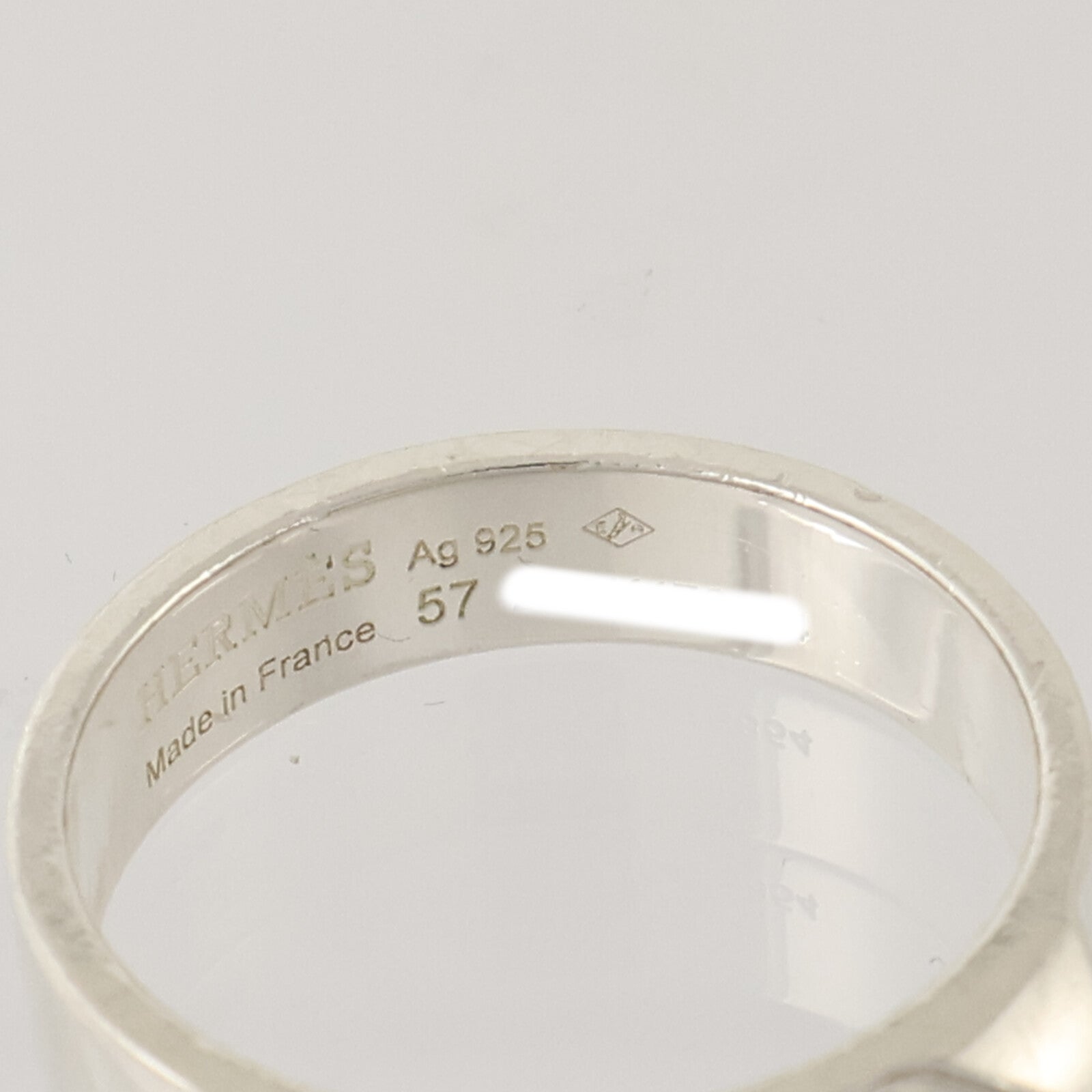 HERMES 925純銀Collier De Chien Ring戒指