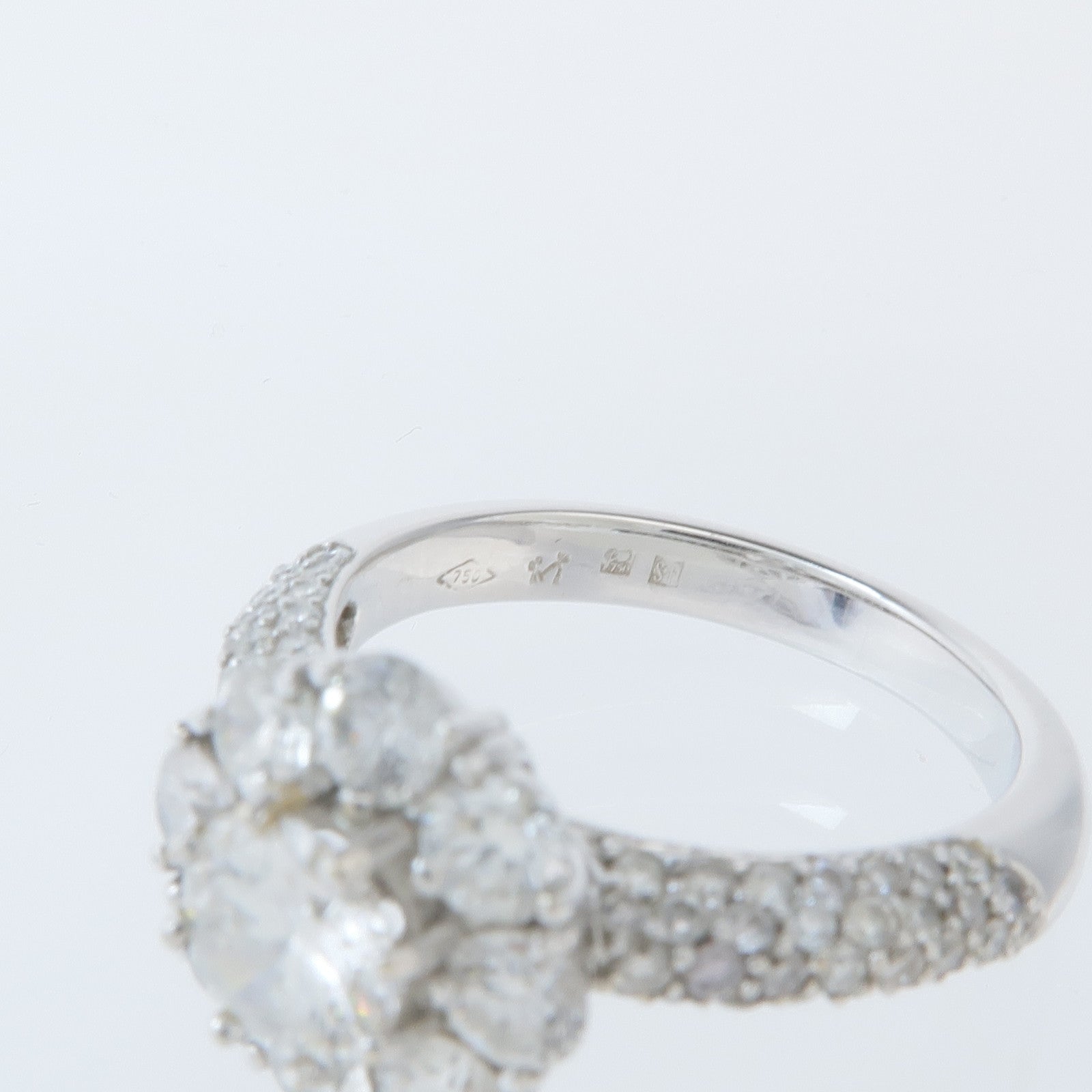 JEWELRY 【激減優惠】18K白金Diamond Ring鑽石戒指US#6.25