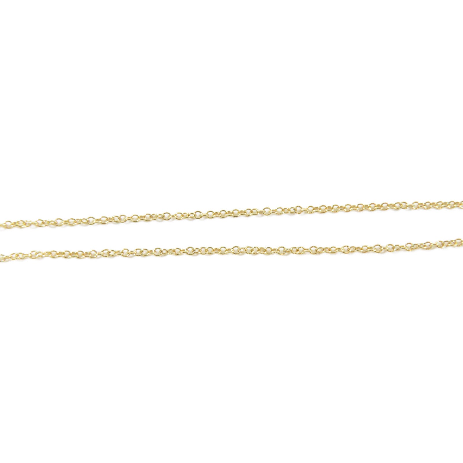 TIFFANY＆CO 18K黃金Infinity Cross項鍊 金色