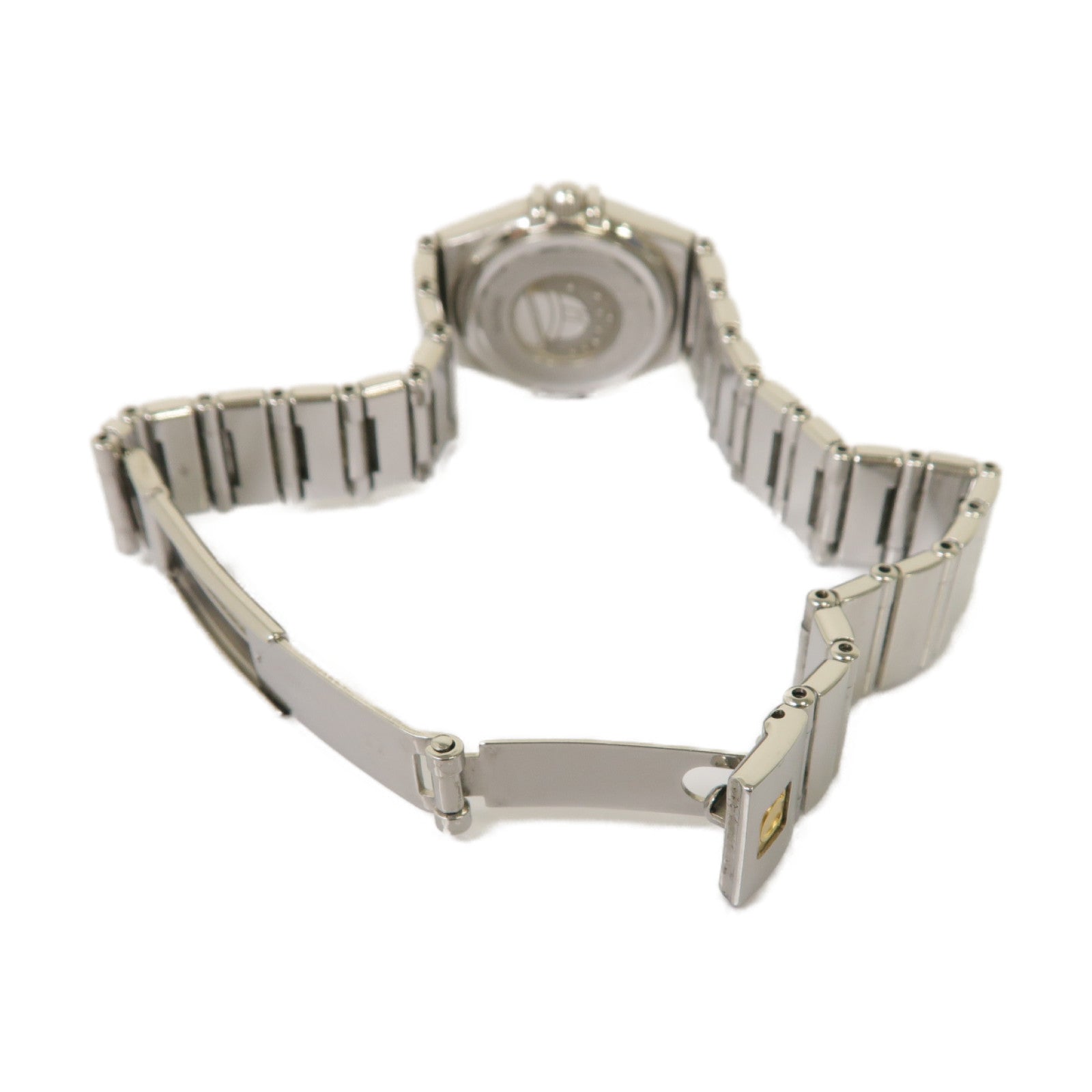OMEGA Constellation Mini不鏽鋼手錶石英機芯白色