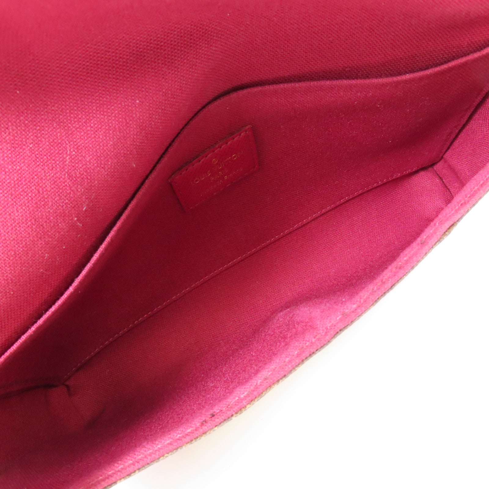 LOUIS VUITTON LV GHW Pochette Felicie Chain Shoulder Bag M61276 Monogram Brown