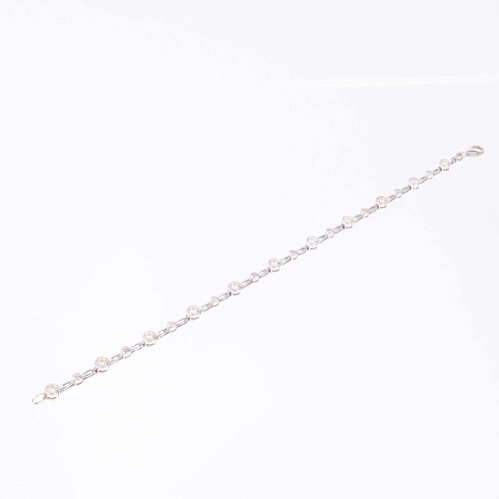 JEWELRY 18K白金Diamond Bracelet鑽石手鏈