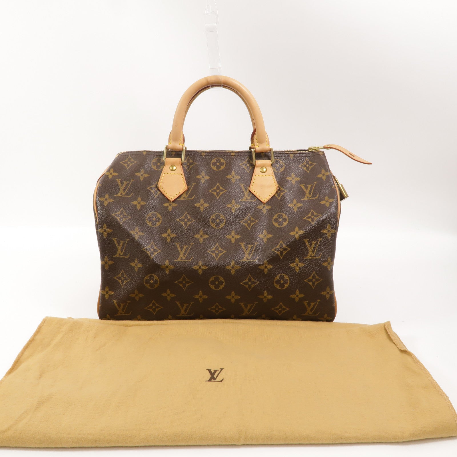 LOUIS VUITTON Monogram Speedy 30手挽袋