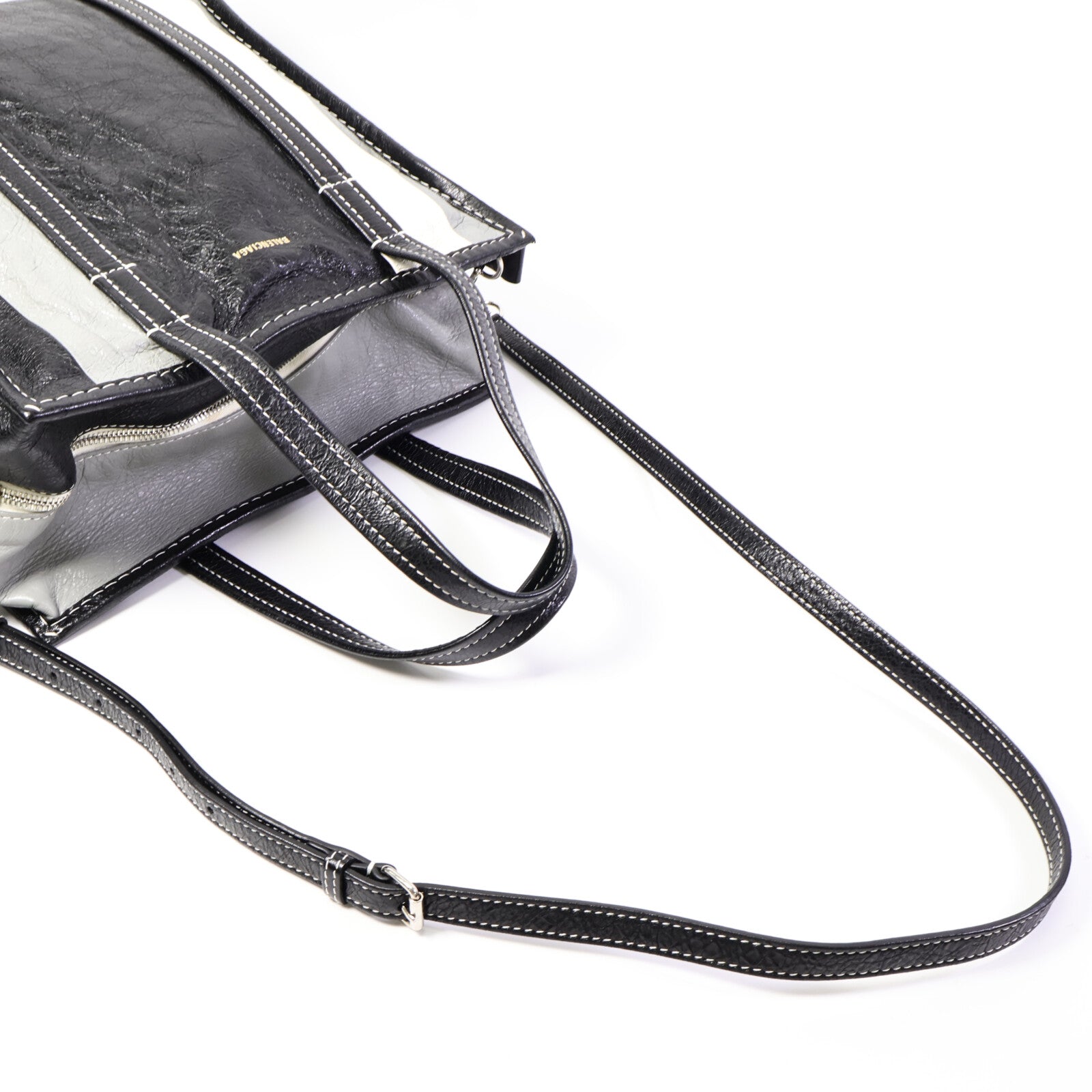 BALENCIAGA 羊皮皮革Bazaar Shopper S手挽肩背兩用袋