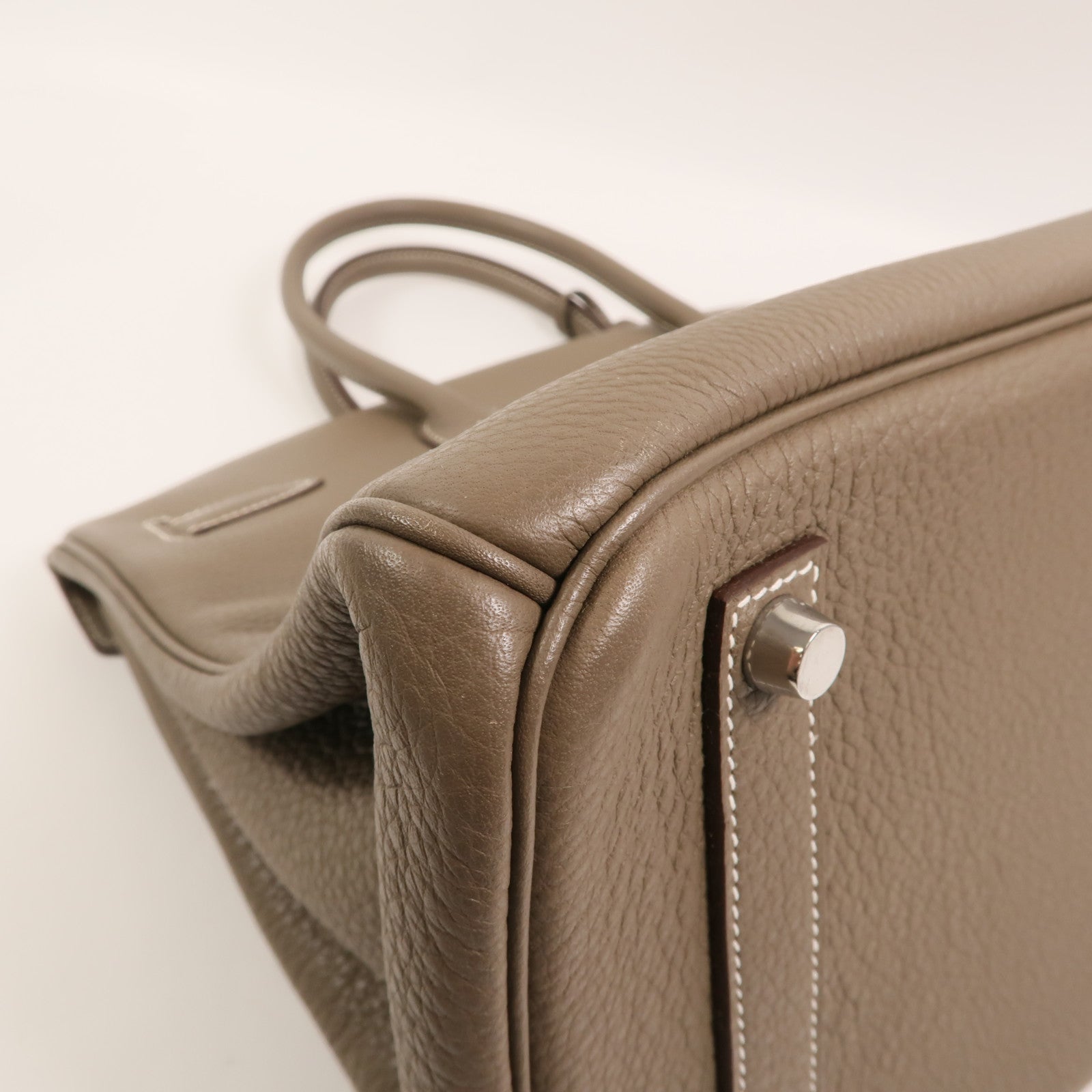 HERMES Togo皮革Birkin 35手挽袋Etoupe