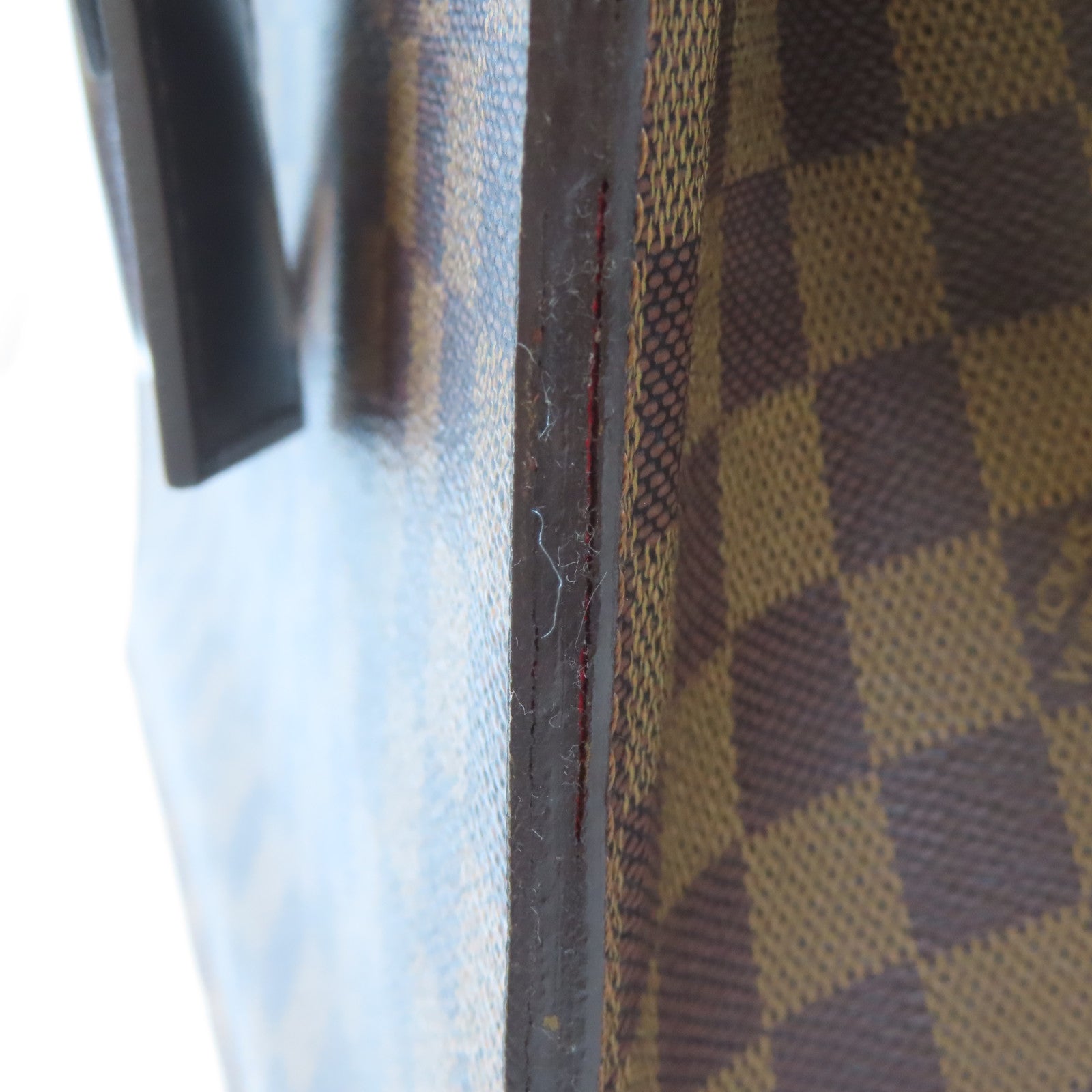 LOUIS VUITTON 【激減優惠】Damier Riviera金扣手挽袋啡色