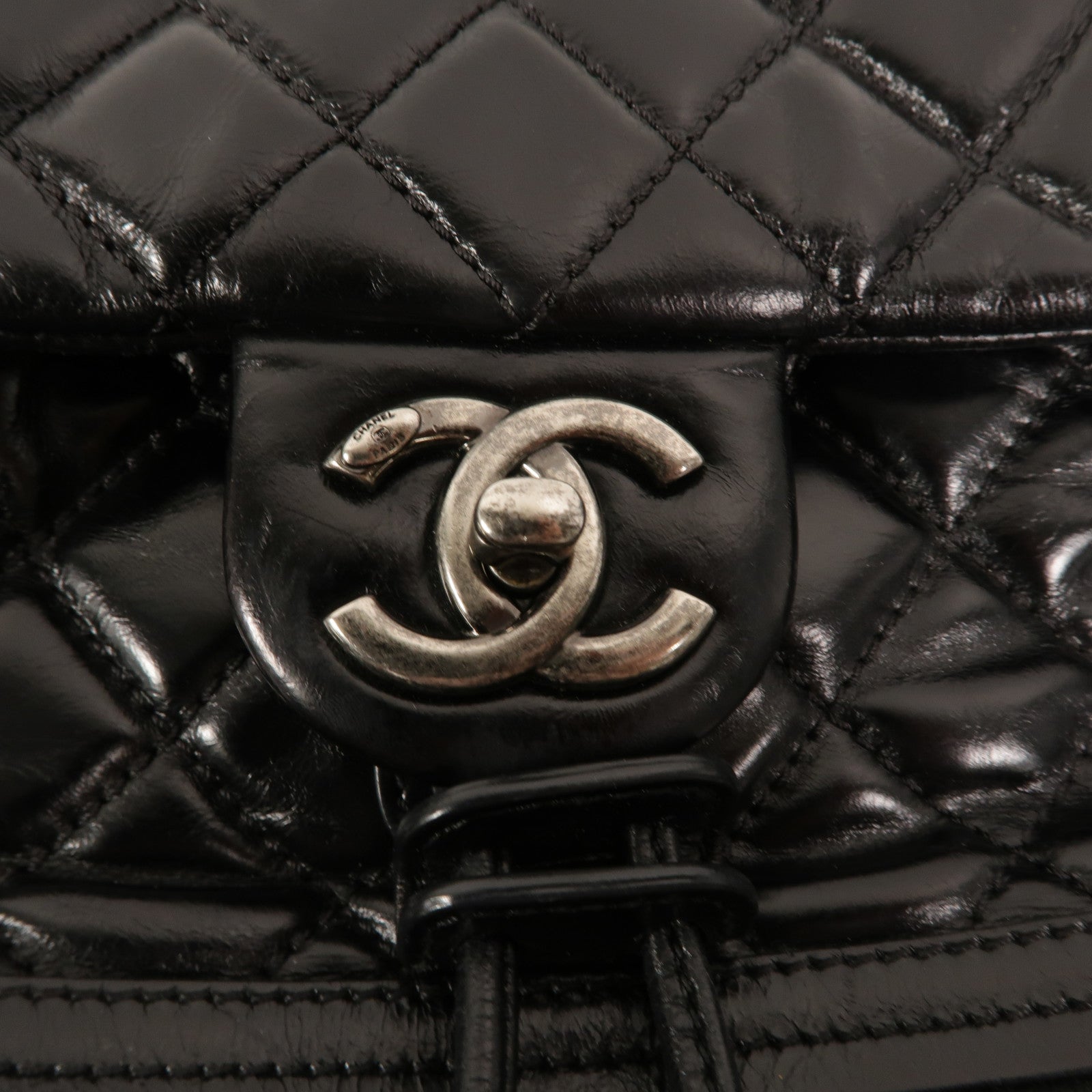 CHANEL 牛皮皮革Backpack背包