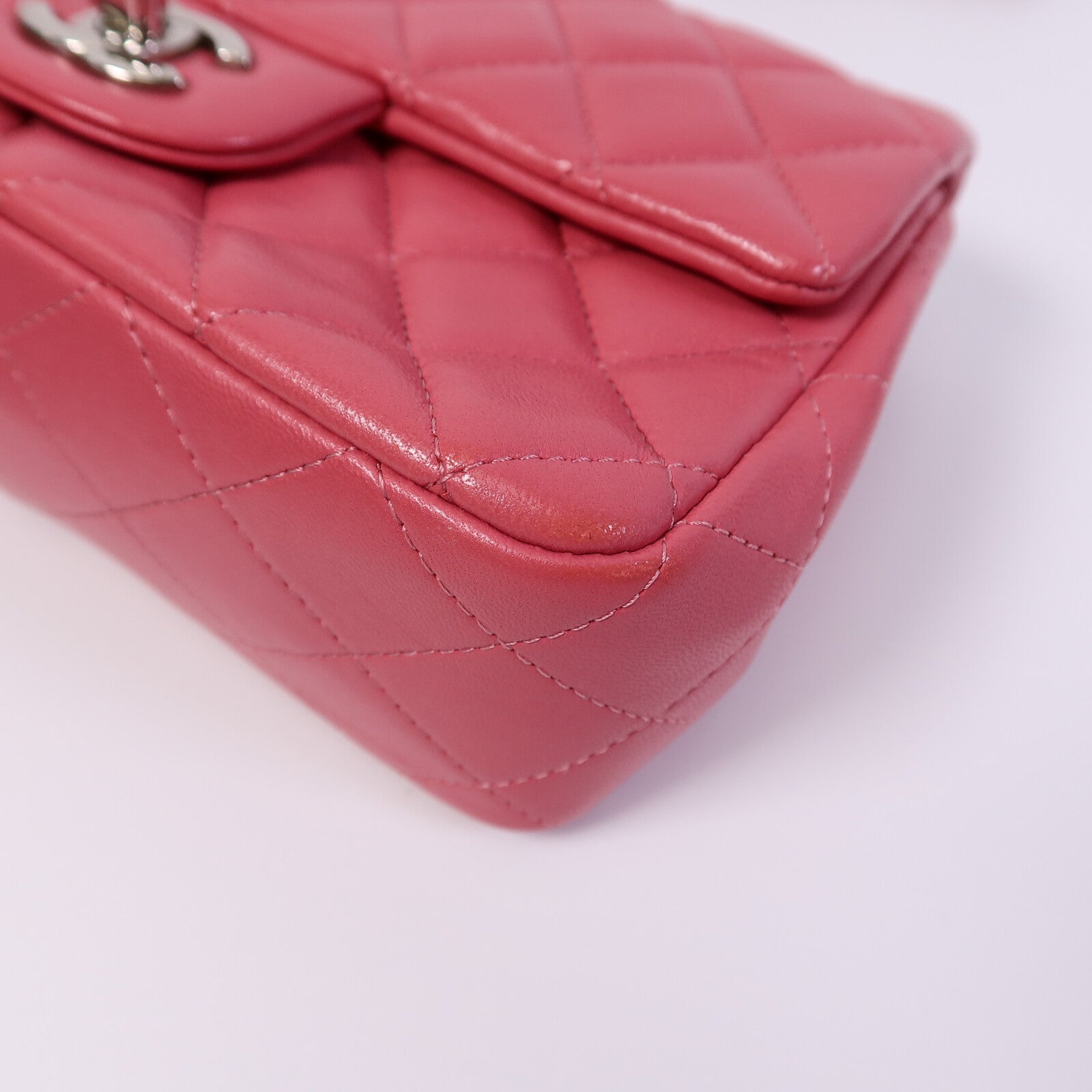CHANEL 羊皮皮革Classic 20鏈帶肩背袋