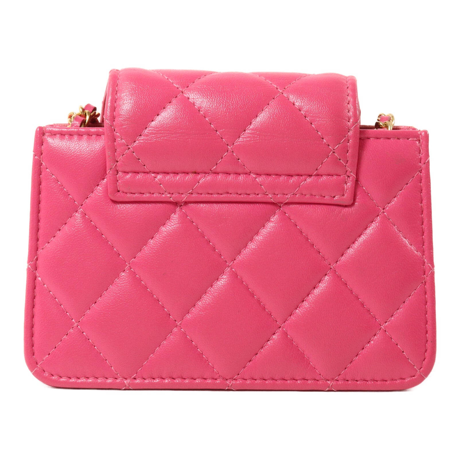CHANEL 牛皮皮革Card Holder Chain鏈帶肩背袋
