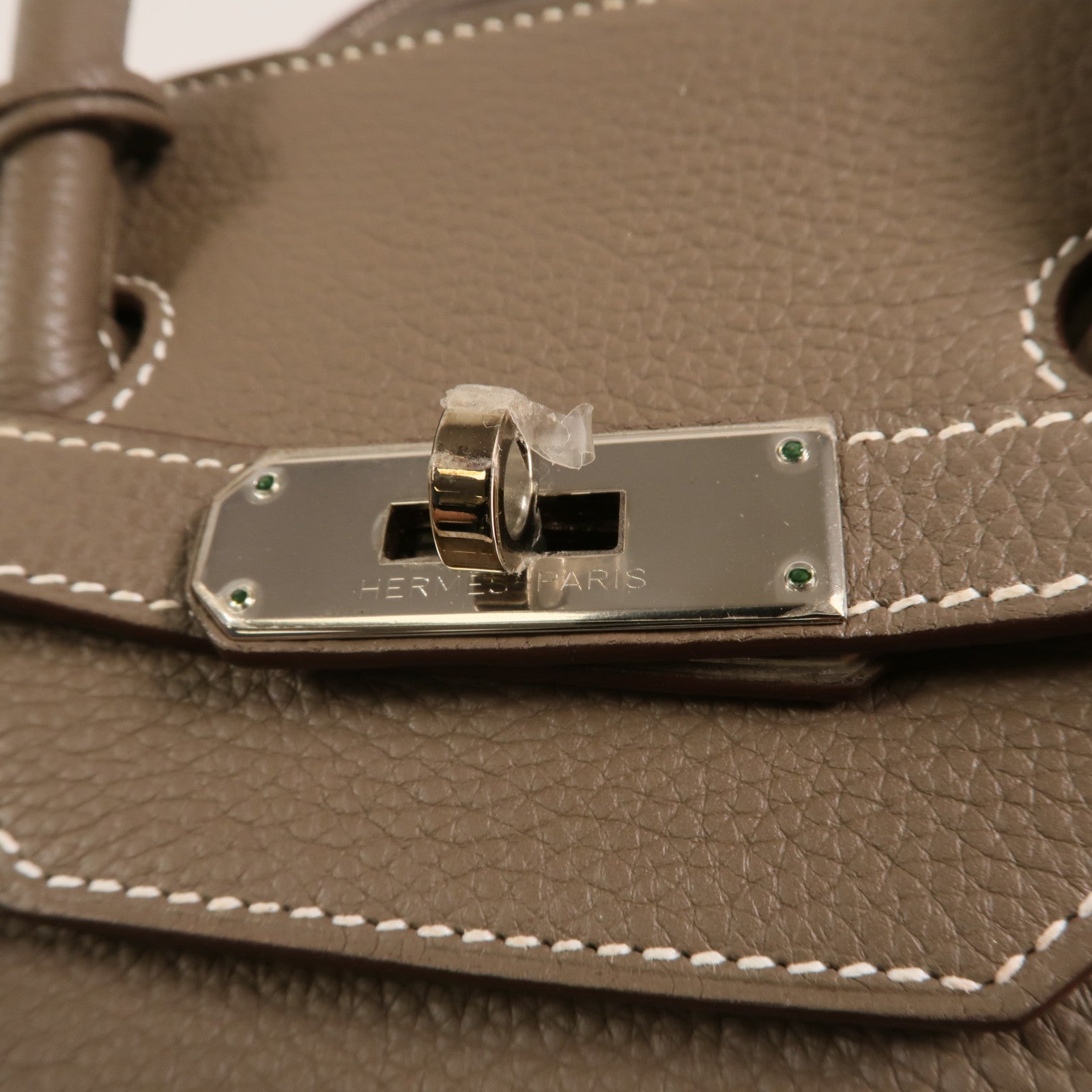 HERMES Togo皮革Birkin 35手挽袋Etoupe