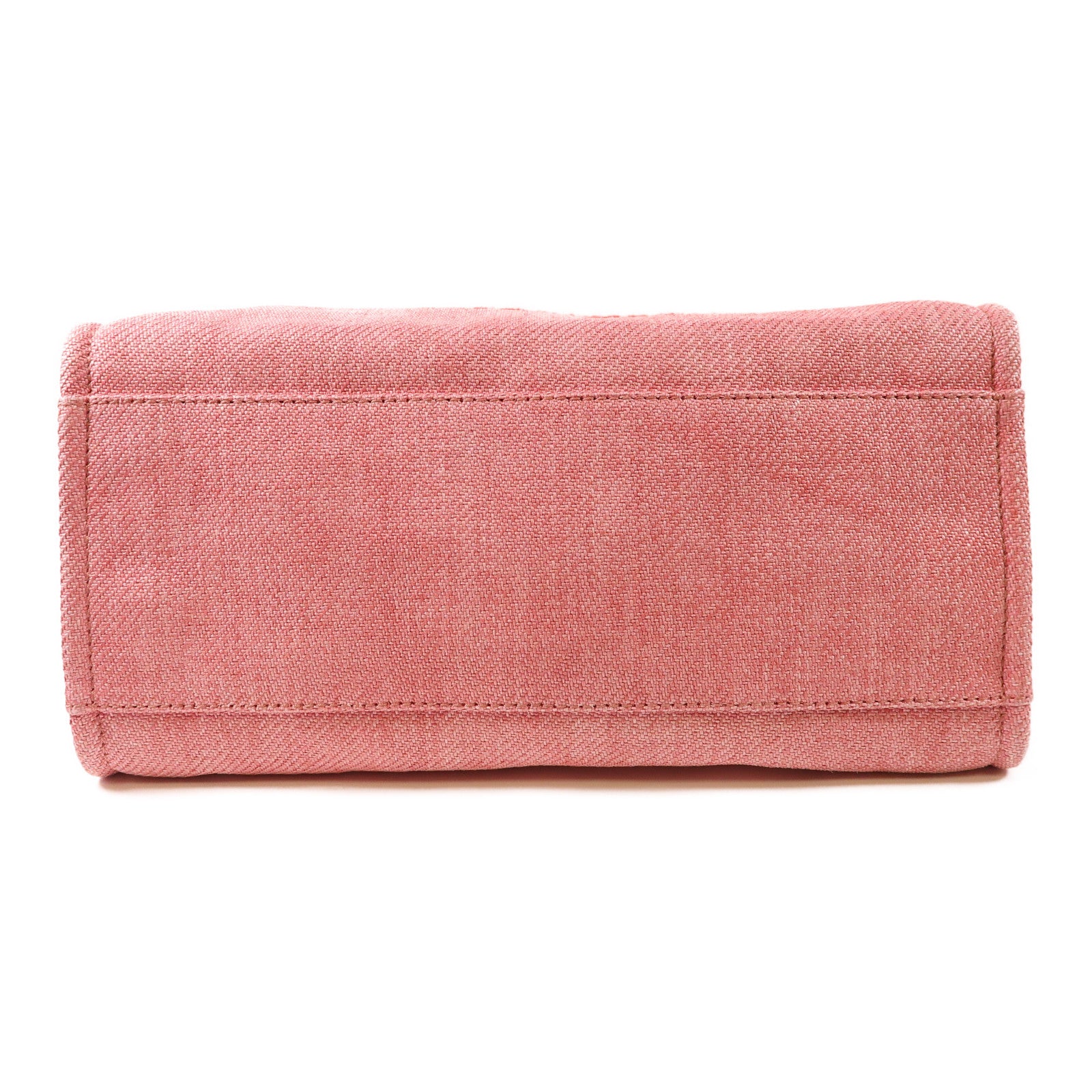 CHANEL 帆布Deauville Tote銀扣鏈帶手挽肩背兩用袋