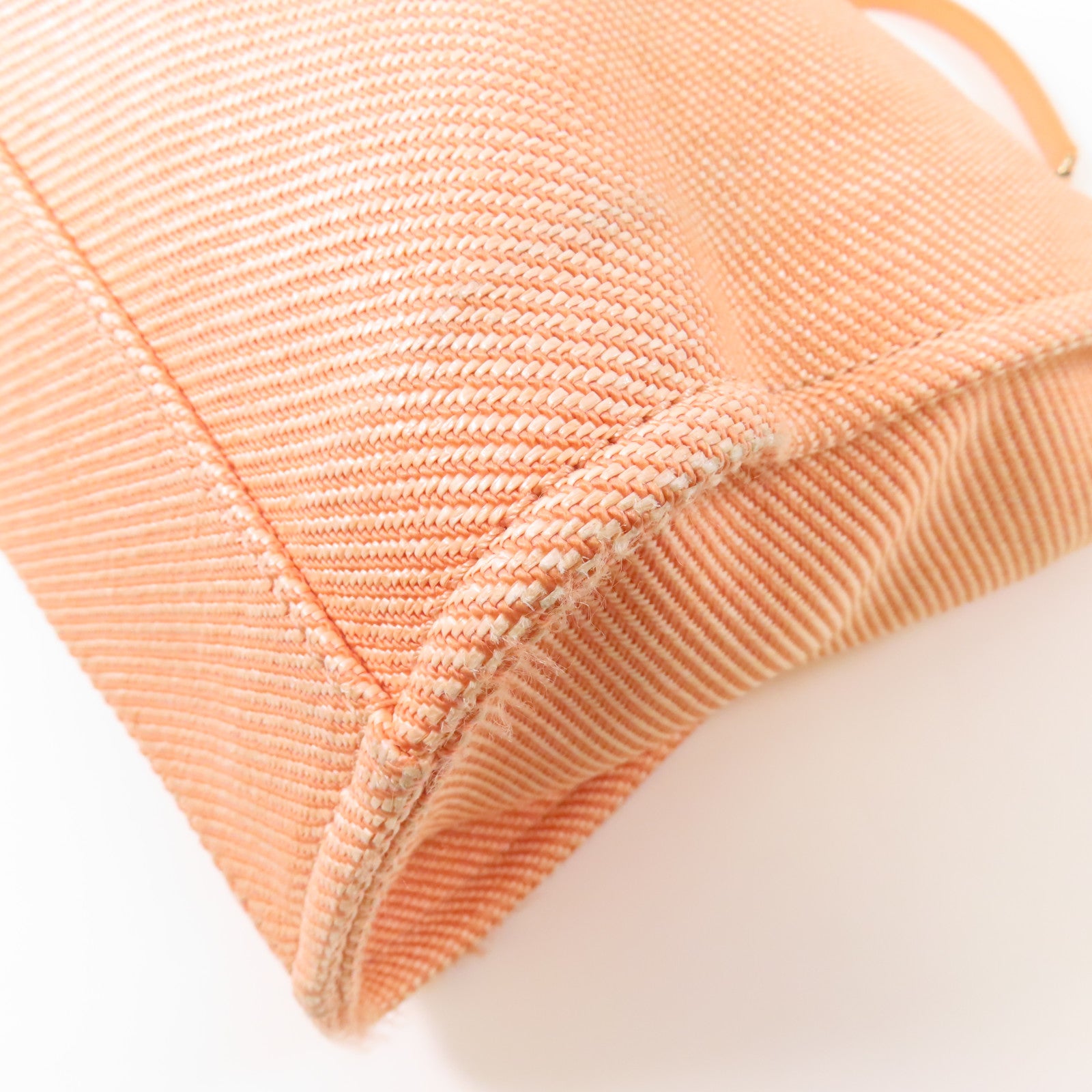 CHANEL 帆布Deauville Tote銀扣鏈帶肩背袋