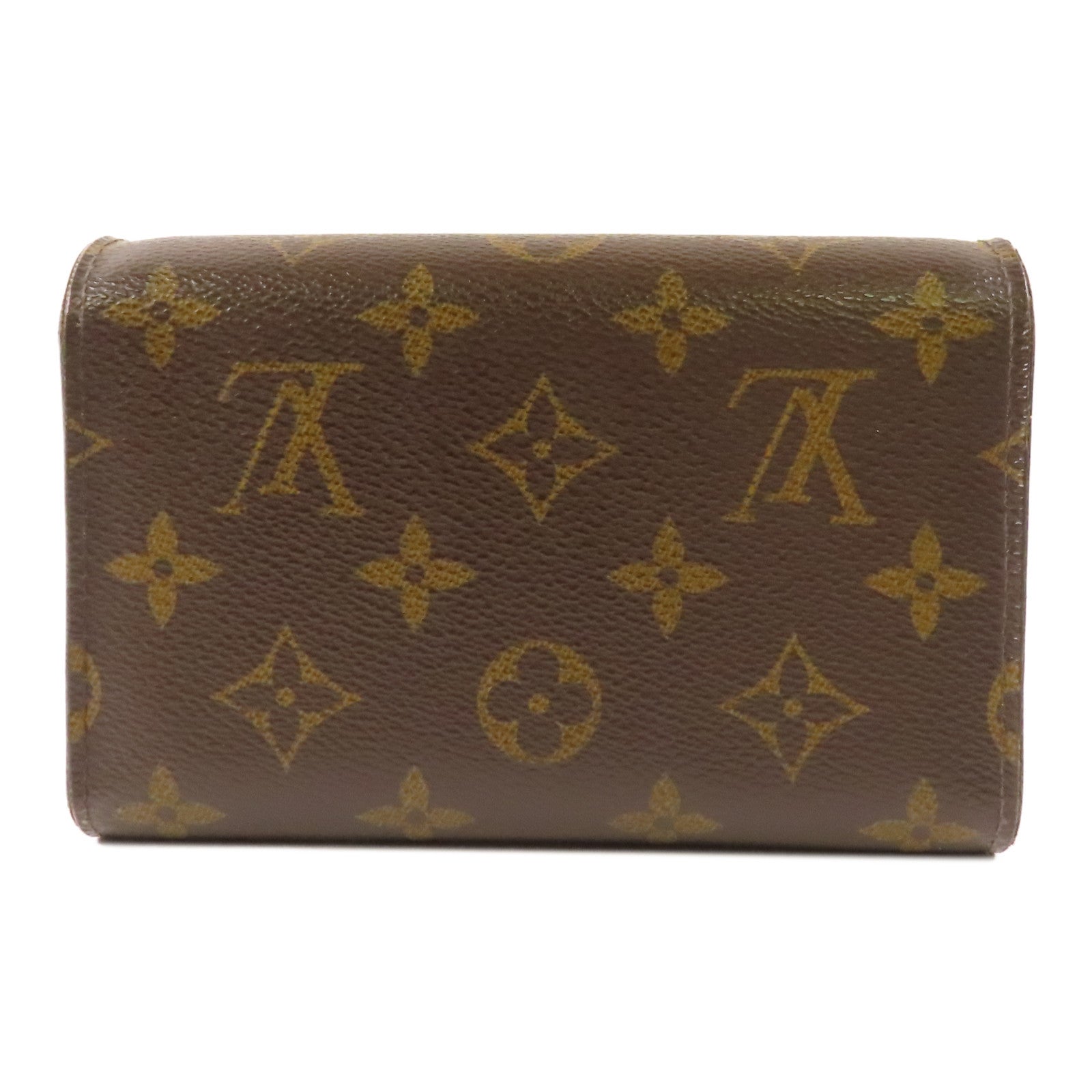 LOUIS VUITTON Monogram Alexandra金扣錢包